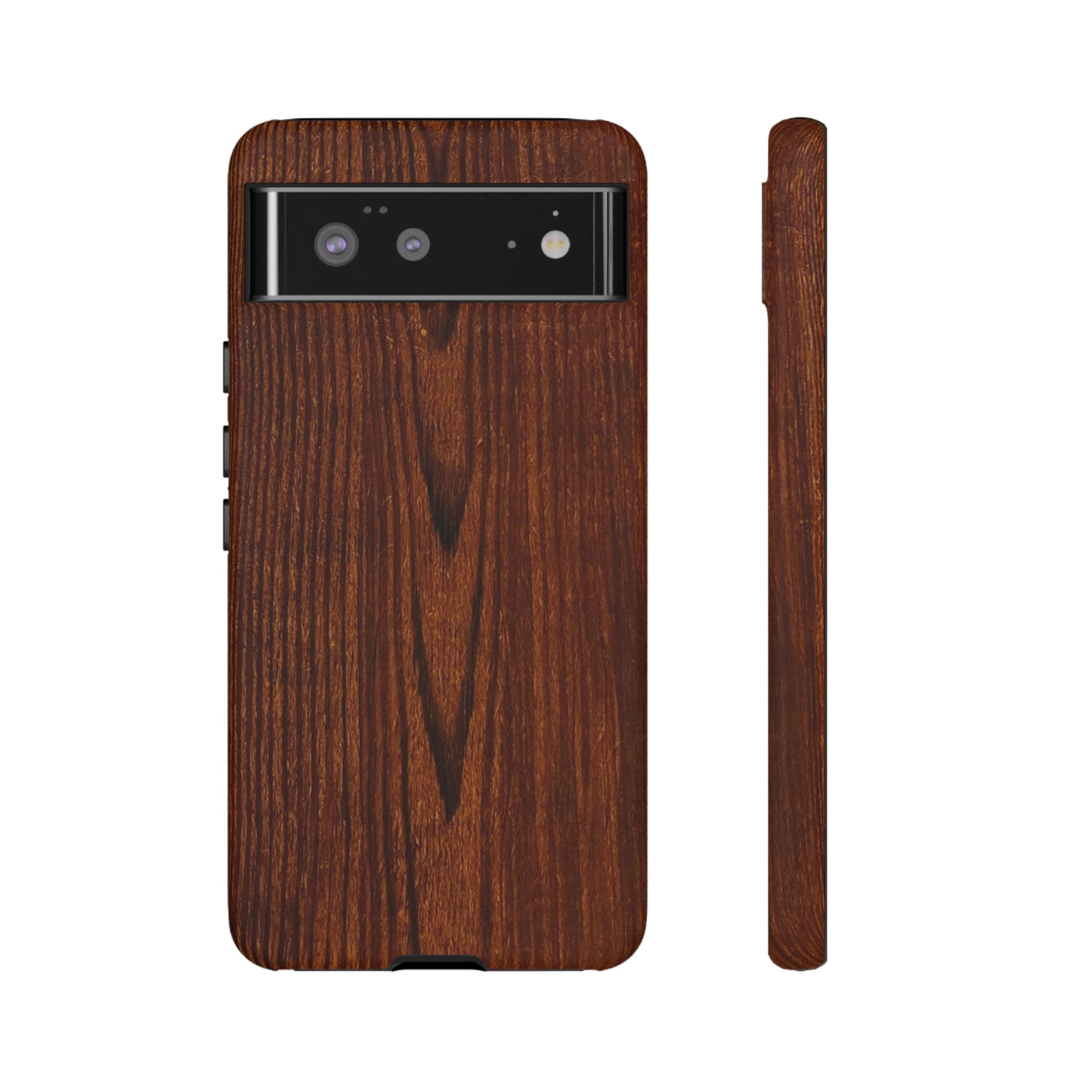 Tough Phone Case in Wooden Design by Studio Blitz