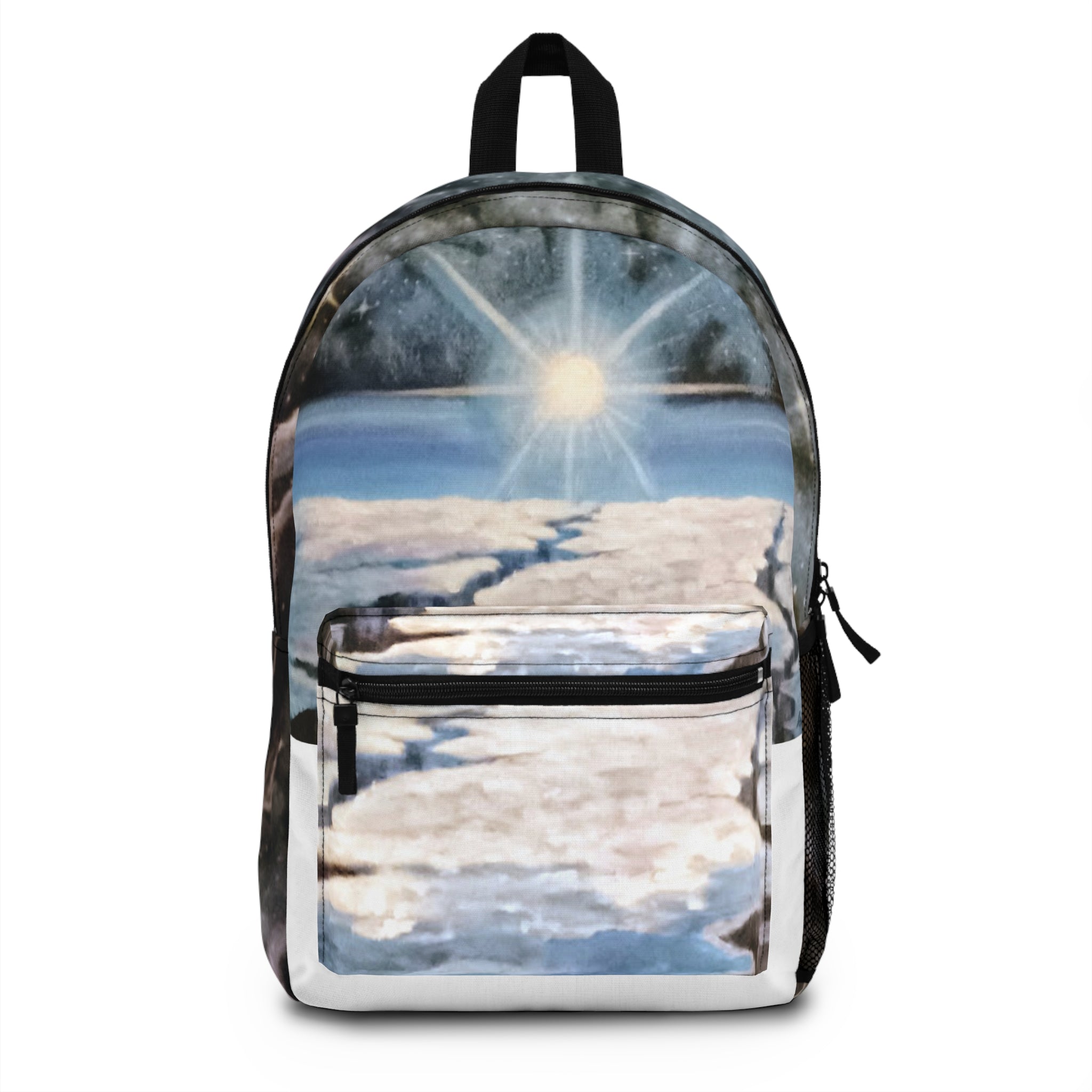 Backpack - Amazing Stars in Space Design Painted by Studio Blitz