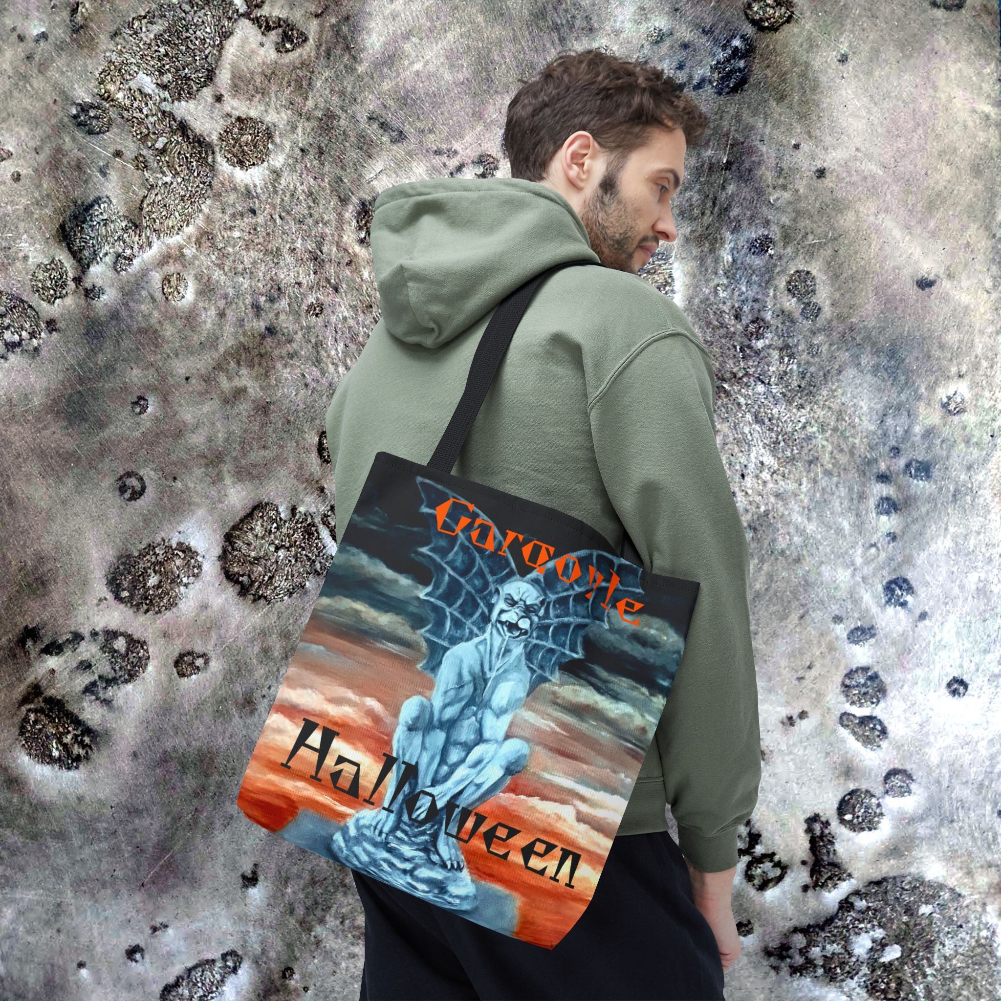 Halloween Gargoyle Tote/Trick or Treat Bag