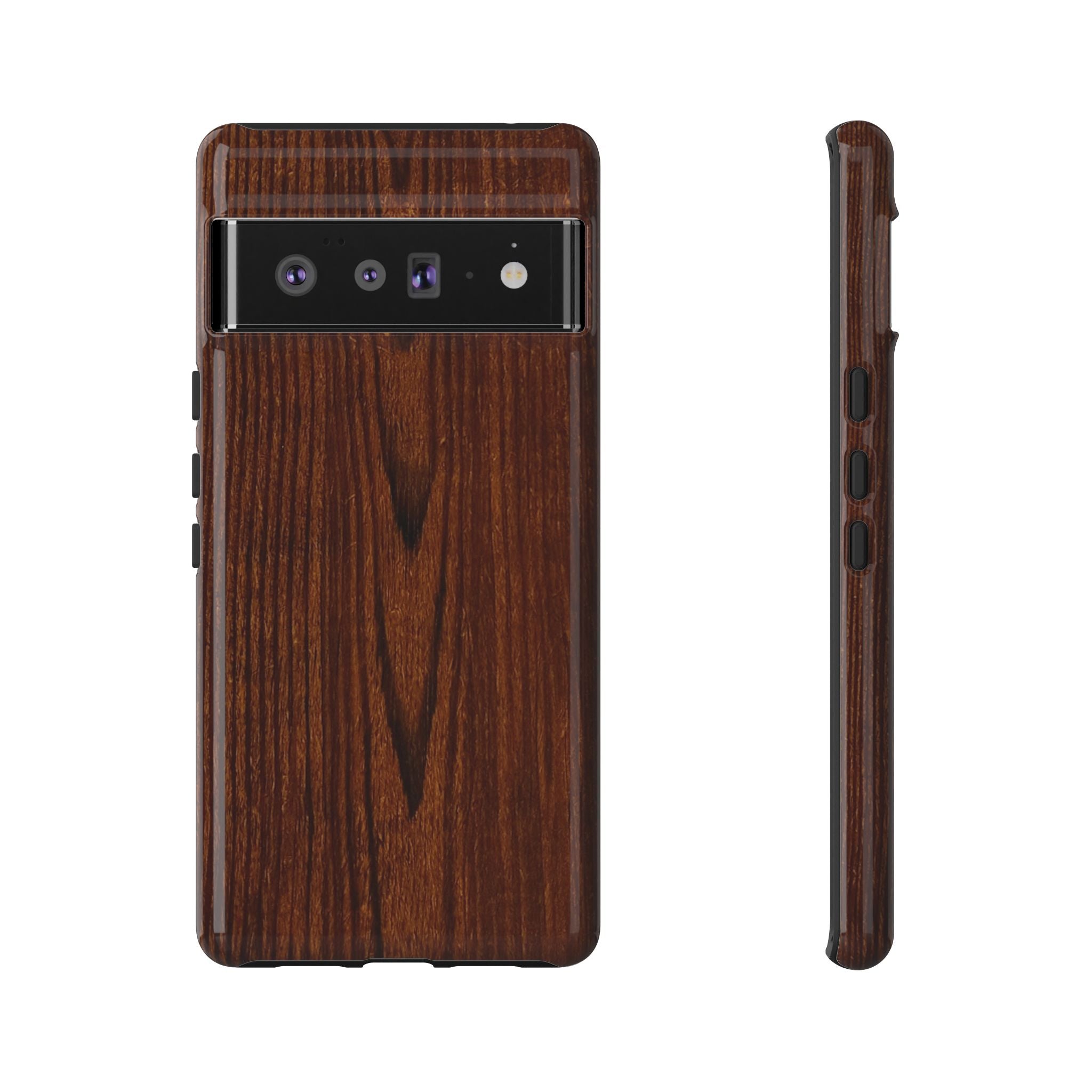 Tough Phone Case in Wooden Design by Studio Blitz