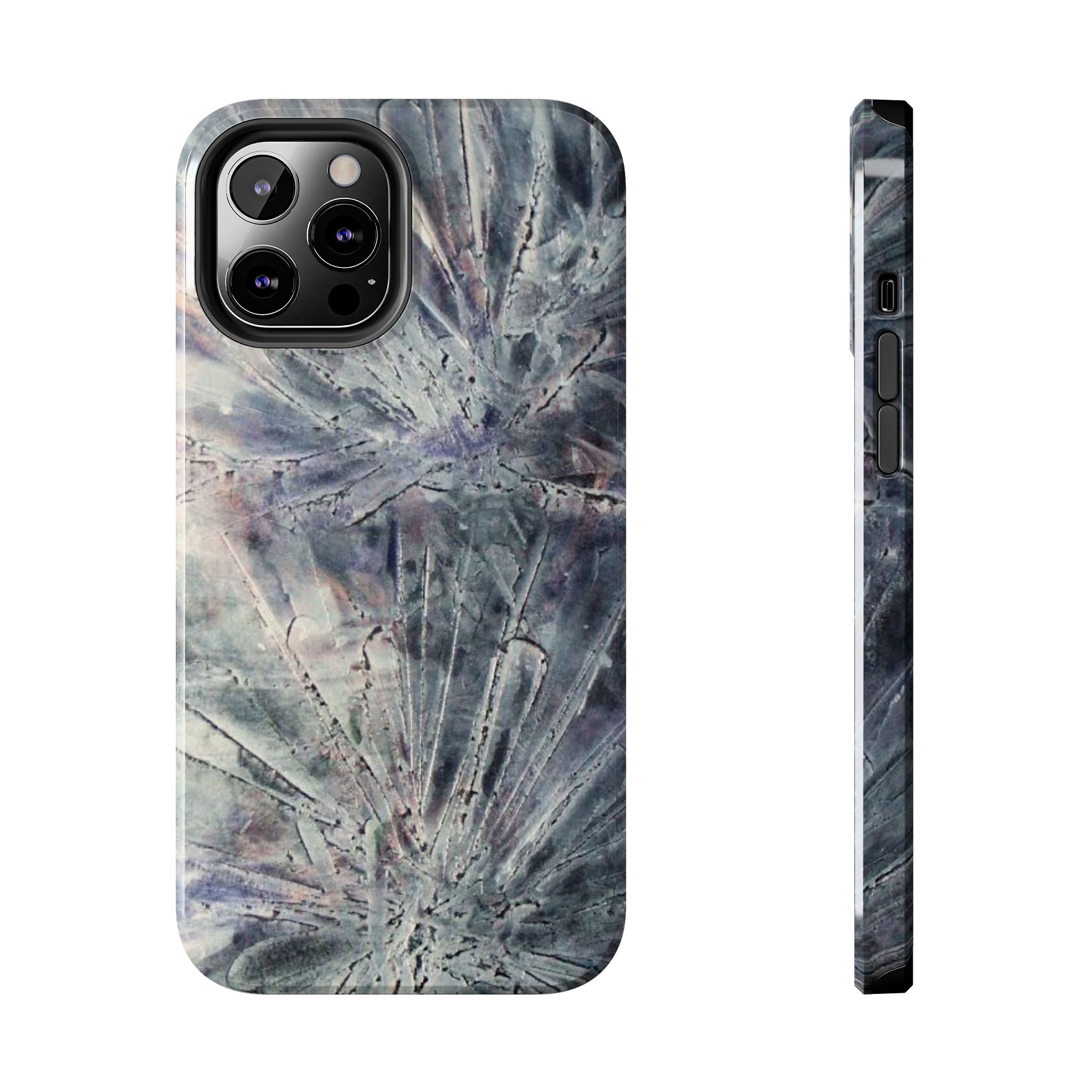 Phone Case with A Burst of Abstract Art Design by Studio Blitz