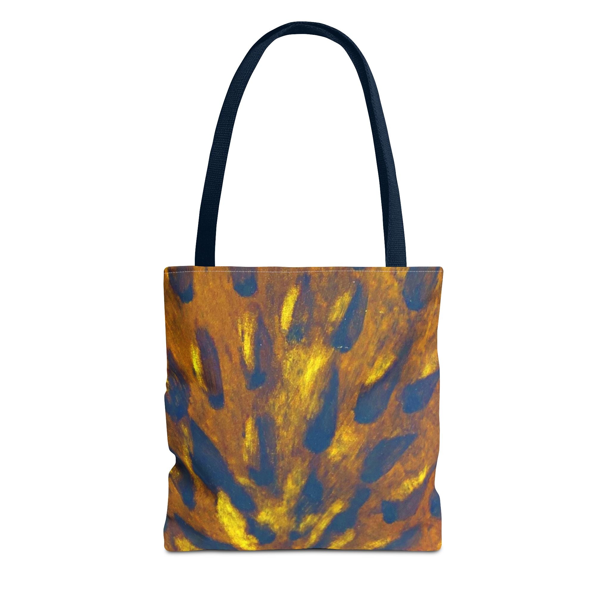 Vibrant Art Tote Bag Designed by Studio Blitz to Walk on the Wild Side for Carryall
