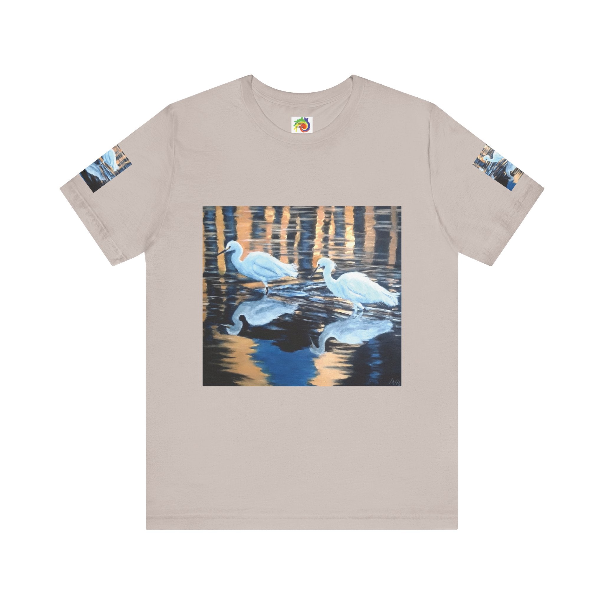 Egret Reflection Unisex Tee