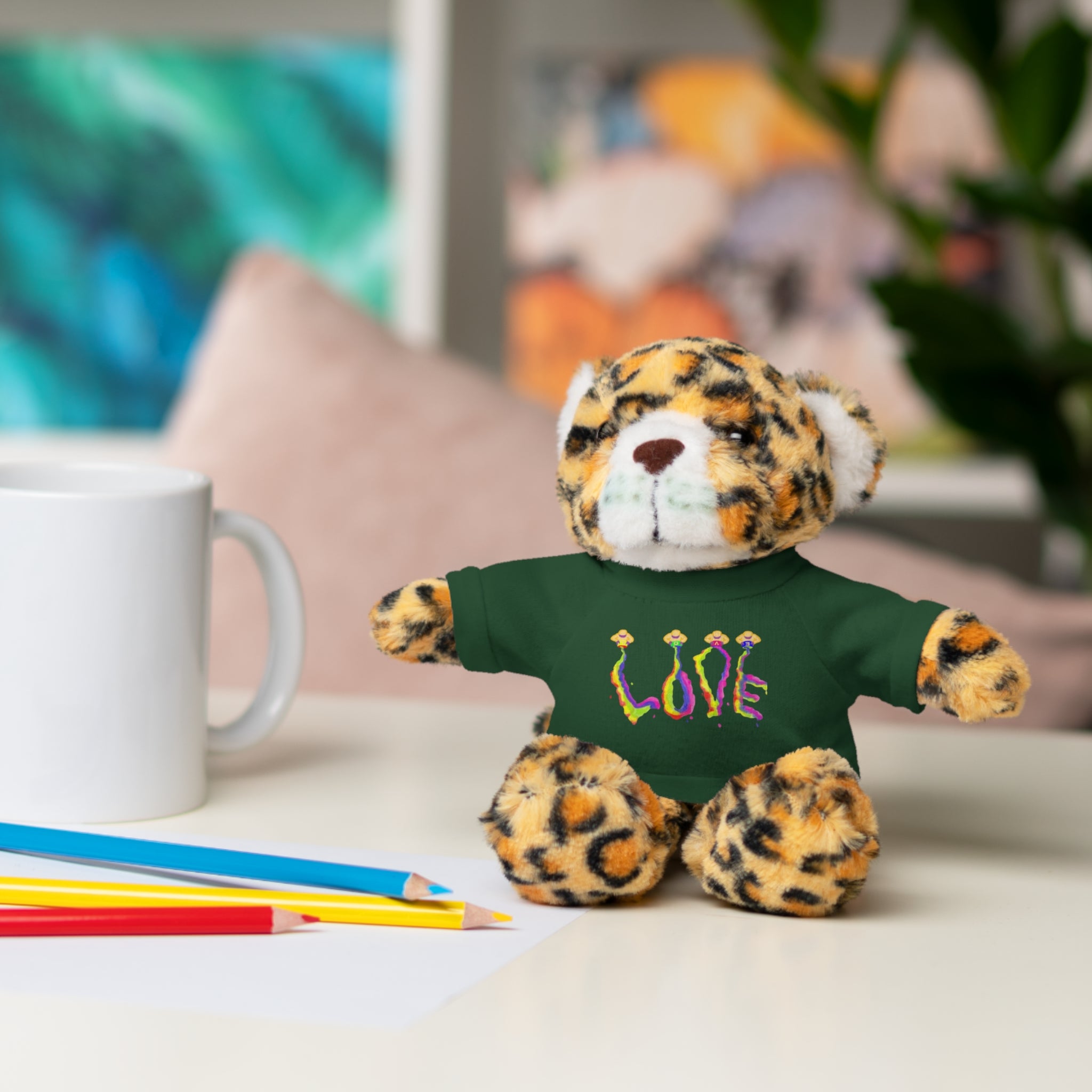 Loveable Stuffed Animals with a Love Tee by Studio Blitz