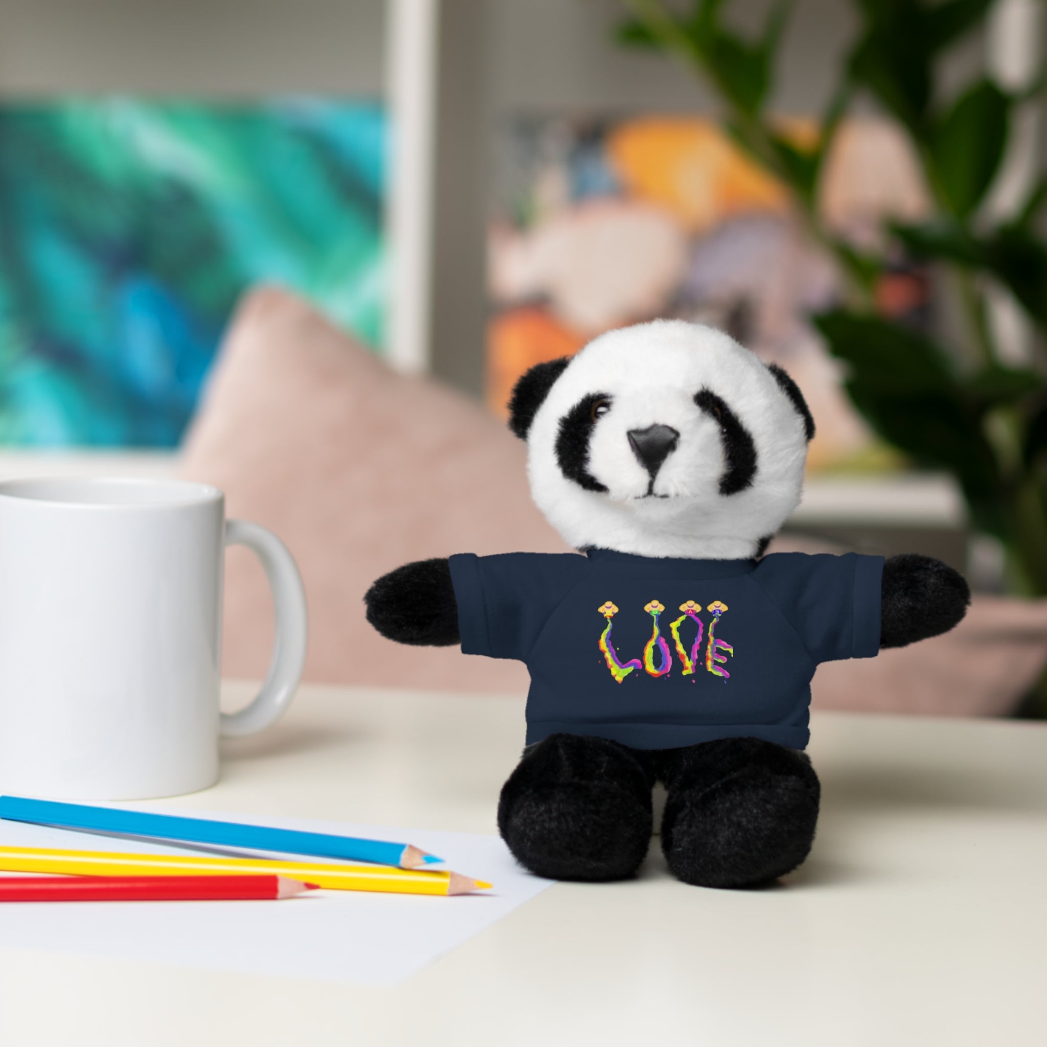 Loveable Stuffed Animals with a Love Tee by Studio Blitz