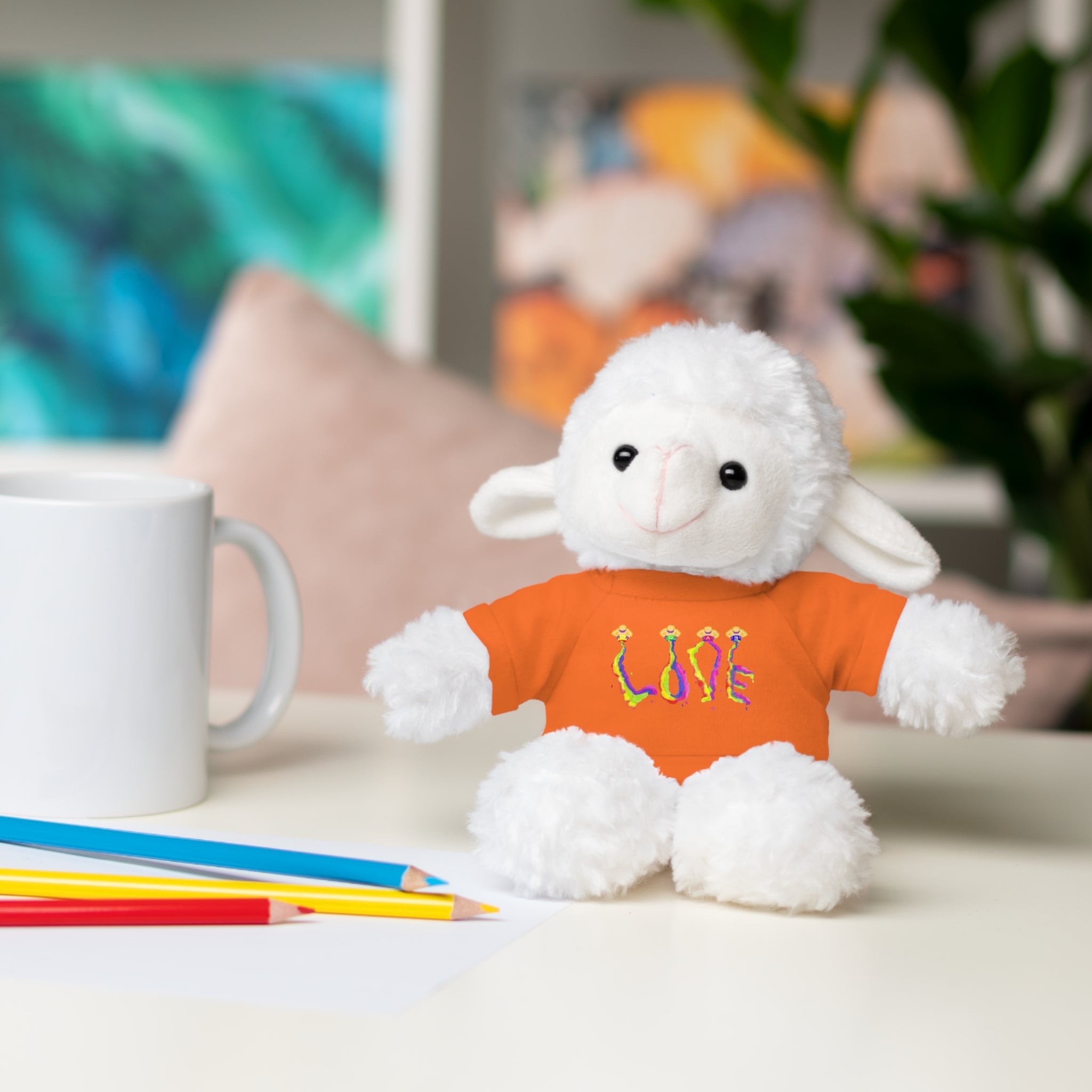Loveable Stuffed Animals with a Love Tee by Studio Blitz