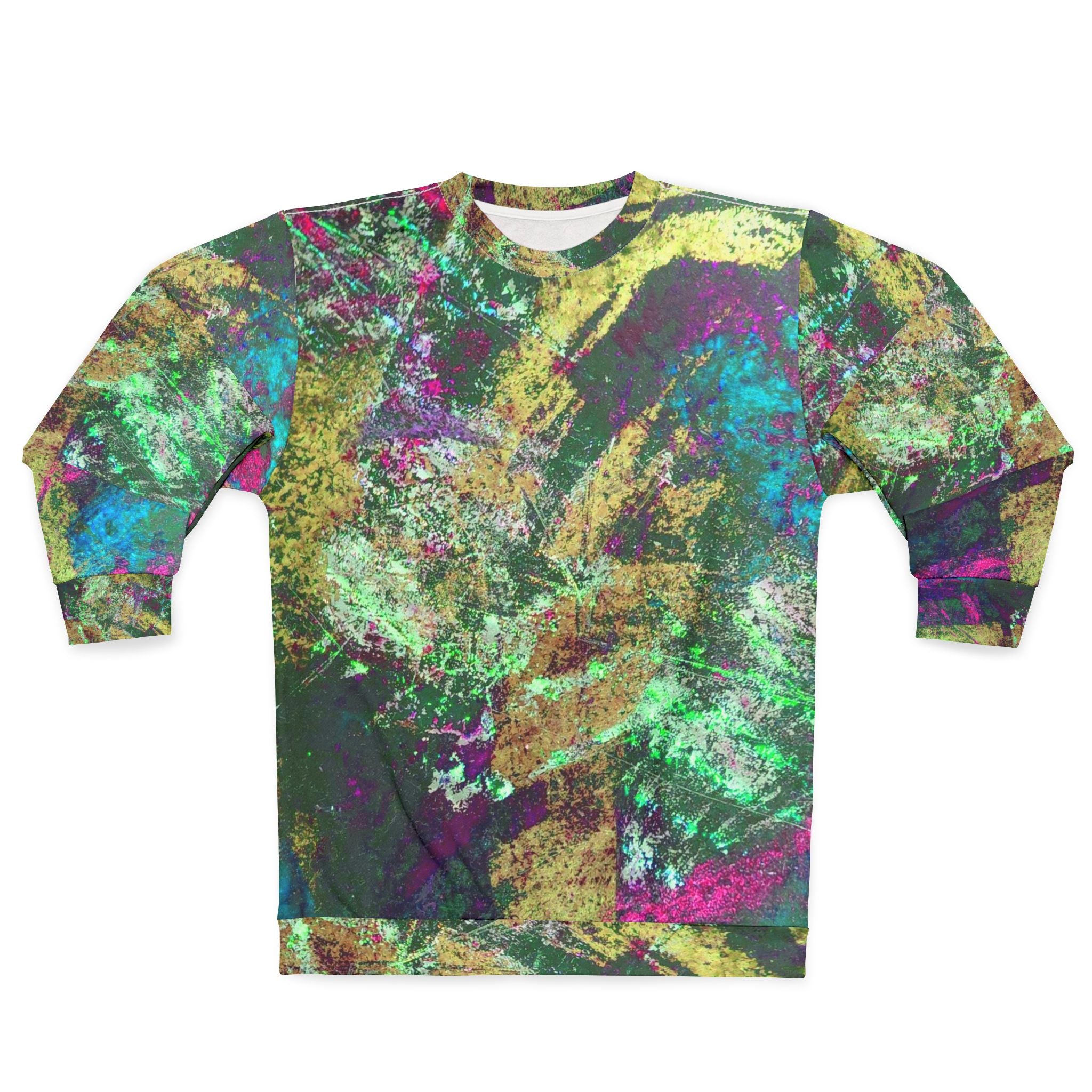 Unisex Sweatshirt Vibrant Abstract Art by Studio Blitz