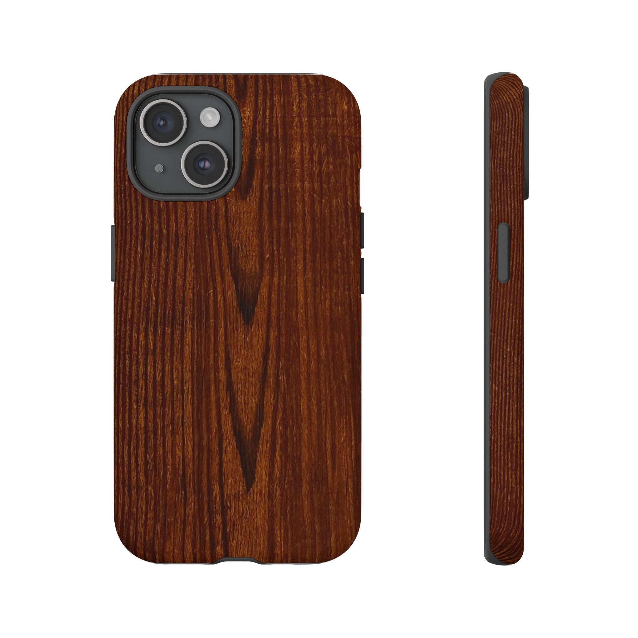 Tough Phone Case in Wooden Design by Studio Blitz