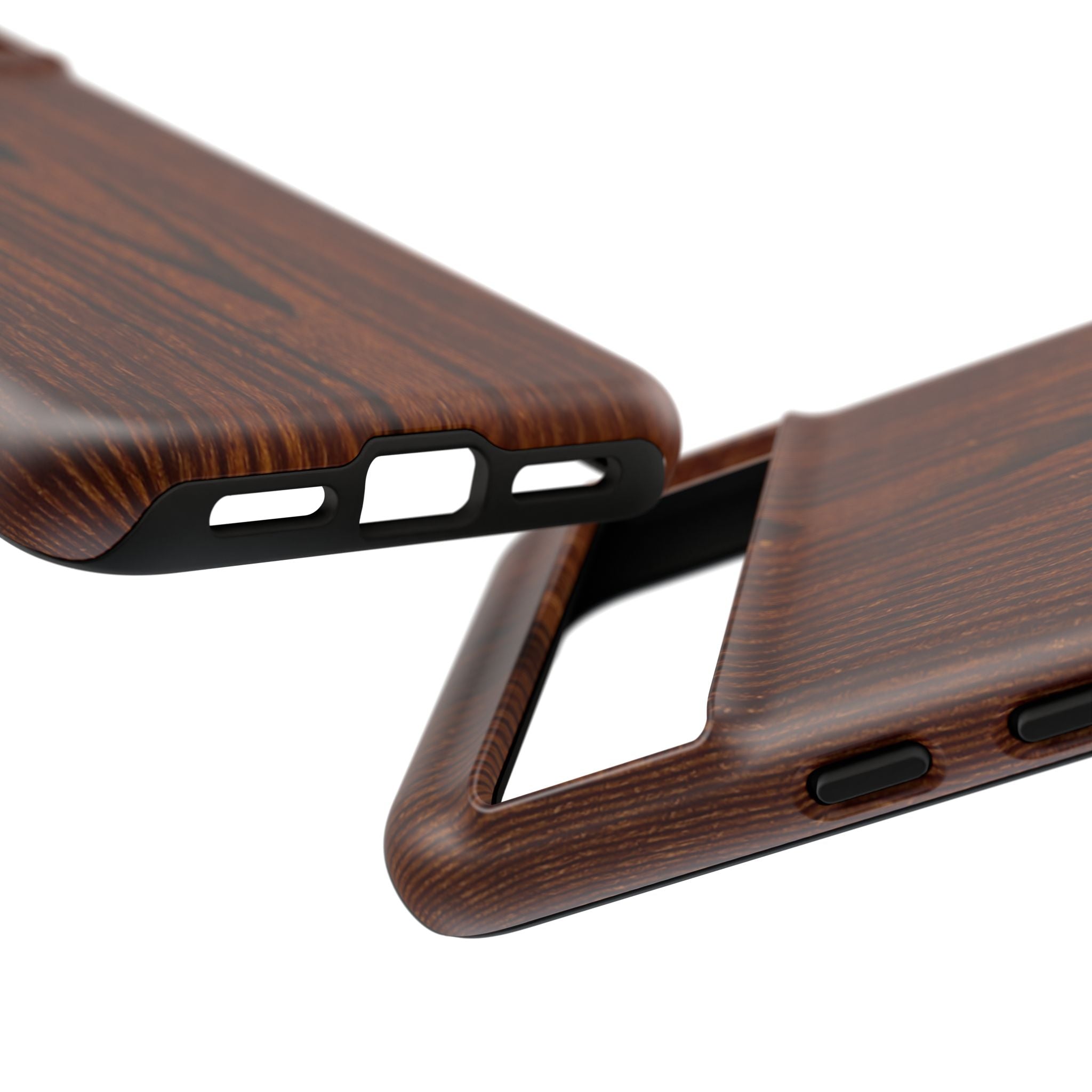 Tough Phone Case in Wooden Design by Studio Blitz