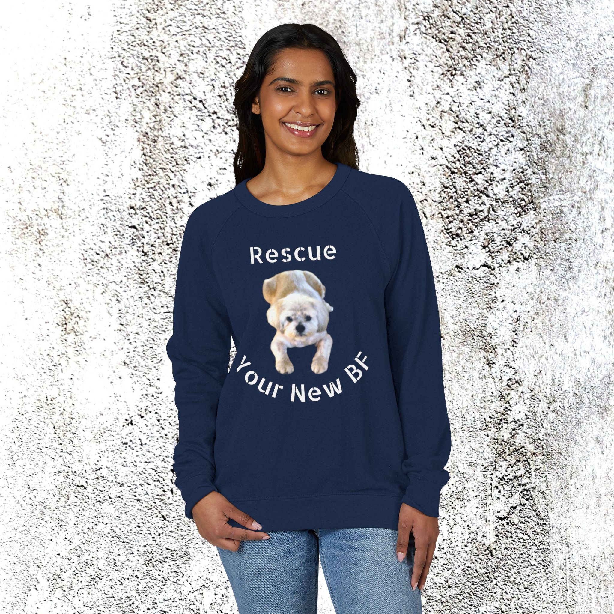 Adogable French Terry Raglan Crewneck by Studio Blitz