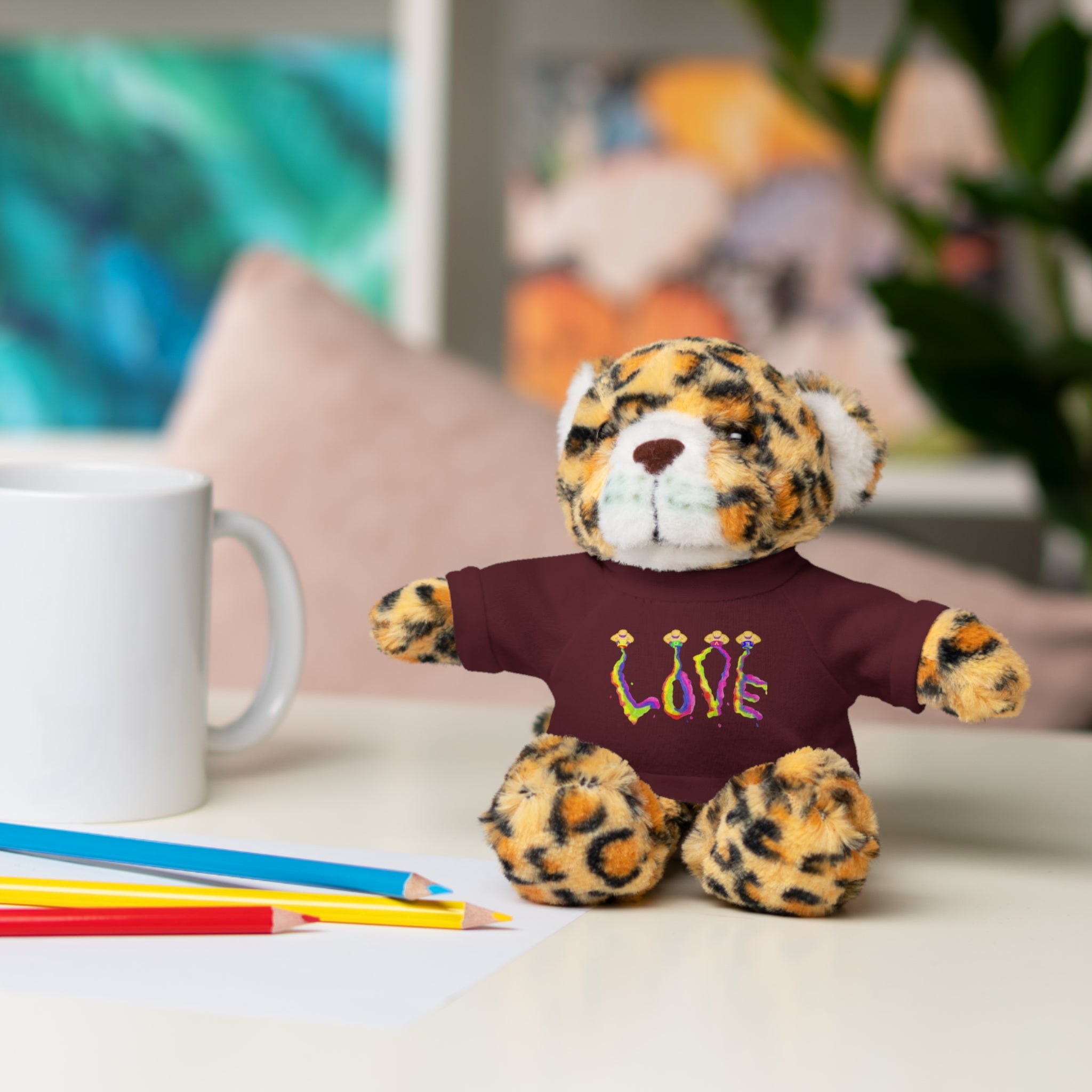 Loveable Stuffed Animals with a Love Tee by Studio Blitz