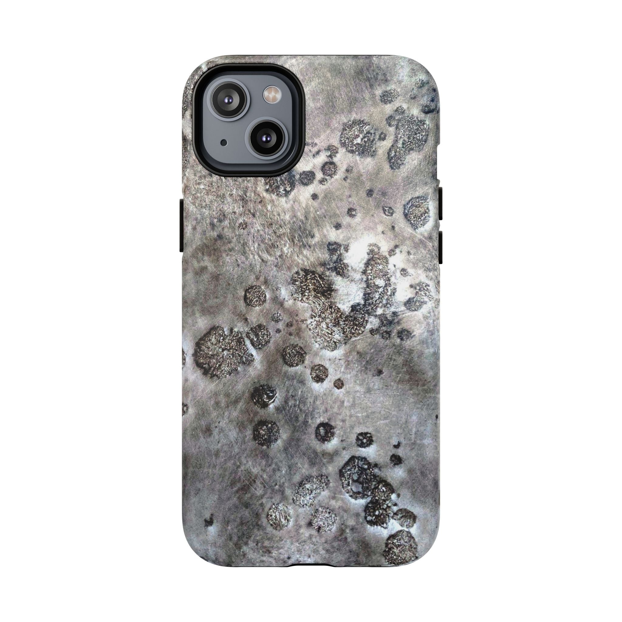 Tough Magnetic Phone Case with Moon Rock Art Design by Studio Blitz