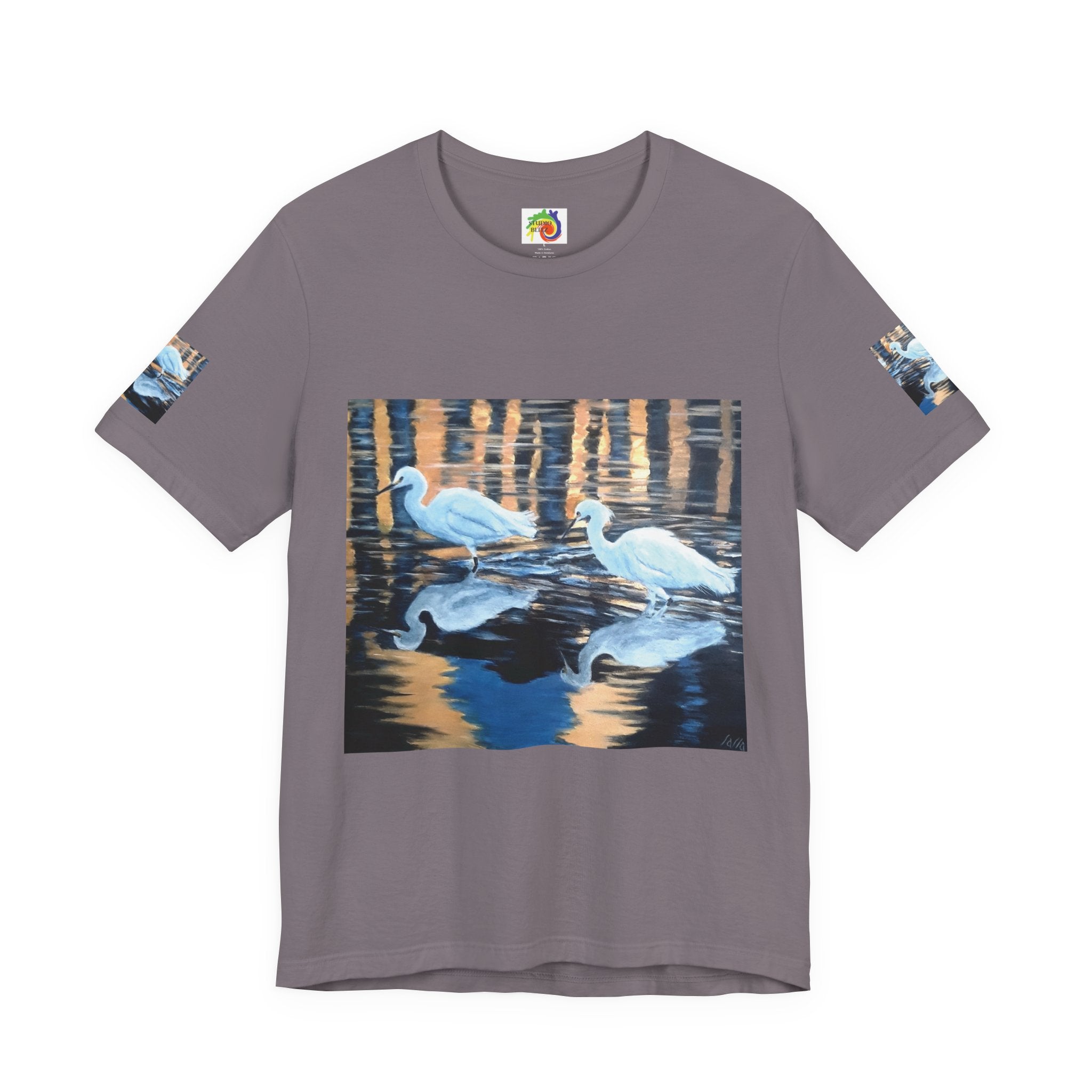 Egret Reflection Unisex Tee