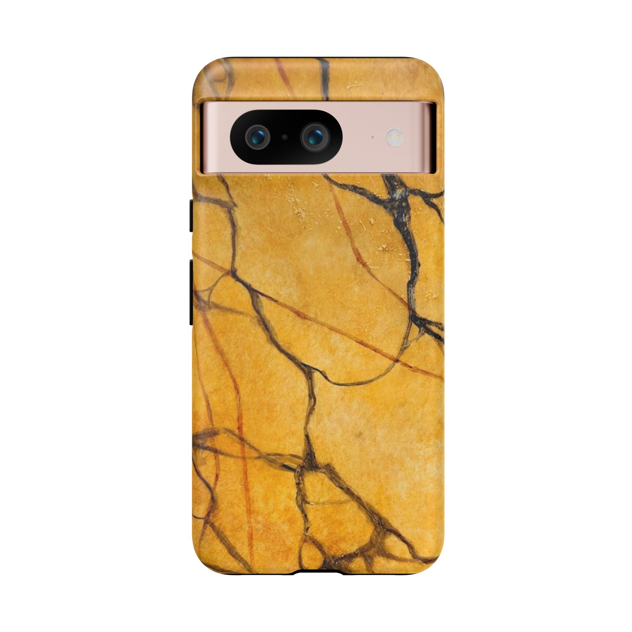 Sexy Gold Marbleized Phone Cases designed by Studio Blitz