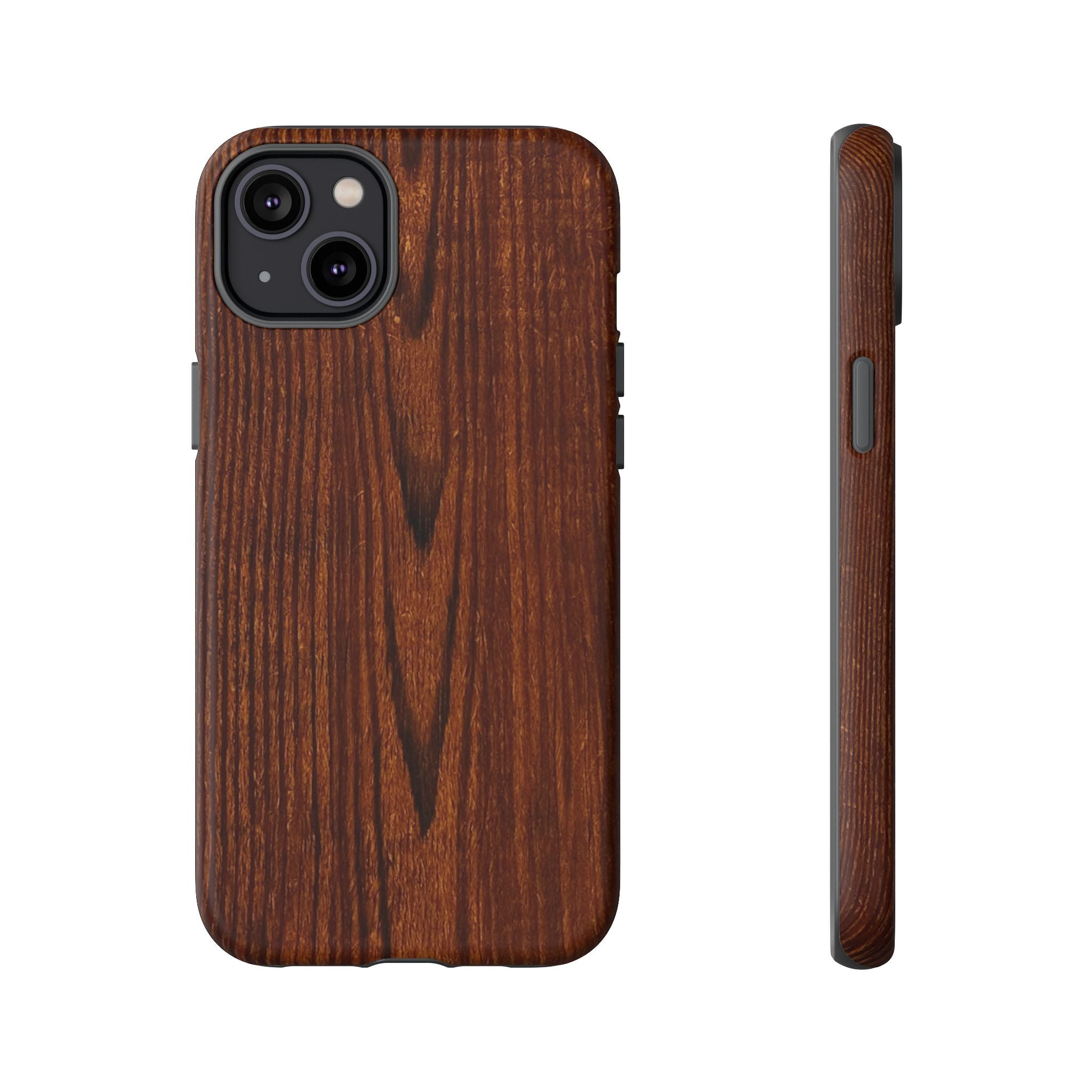 Tough Phone Case in Wooden Design by Studio Blitz