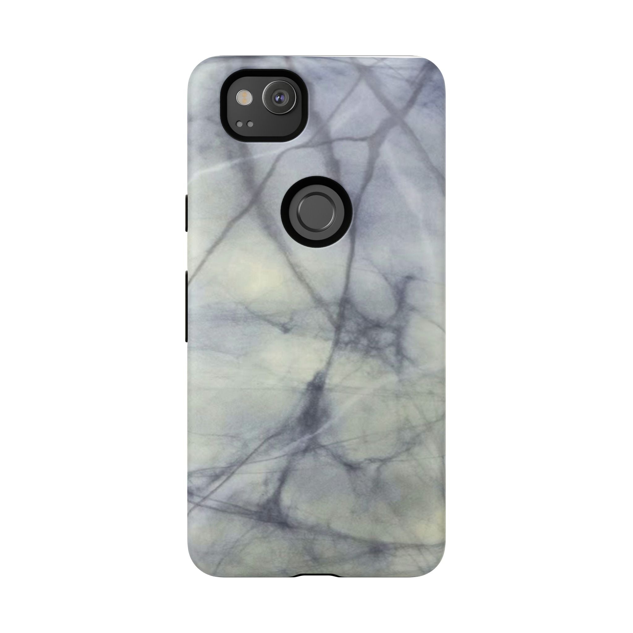 Phone Case, Eye-catching White Marble Look Tough Case by Studio Blitz