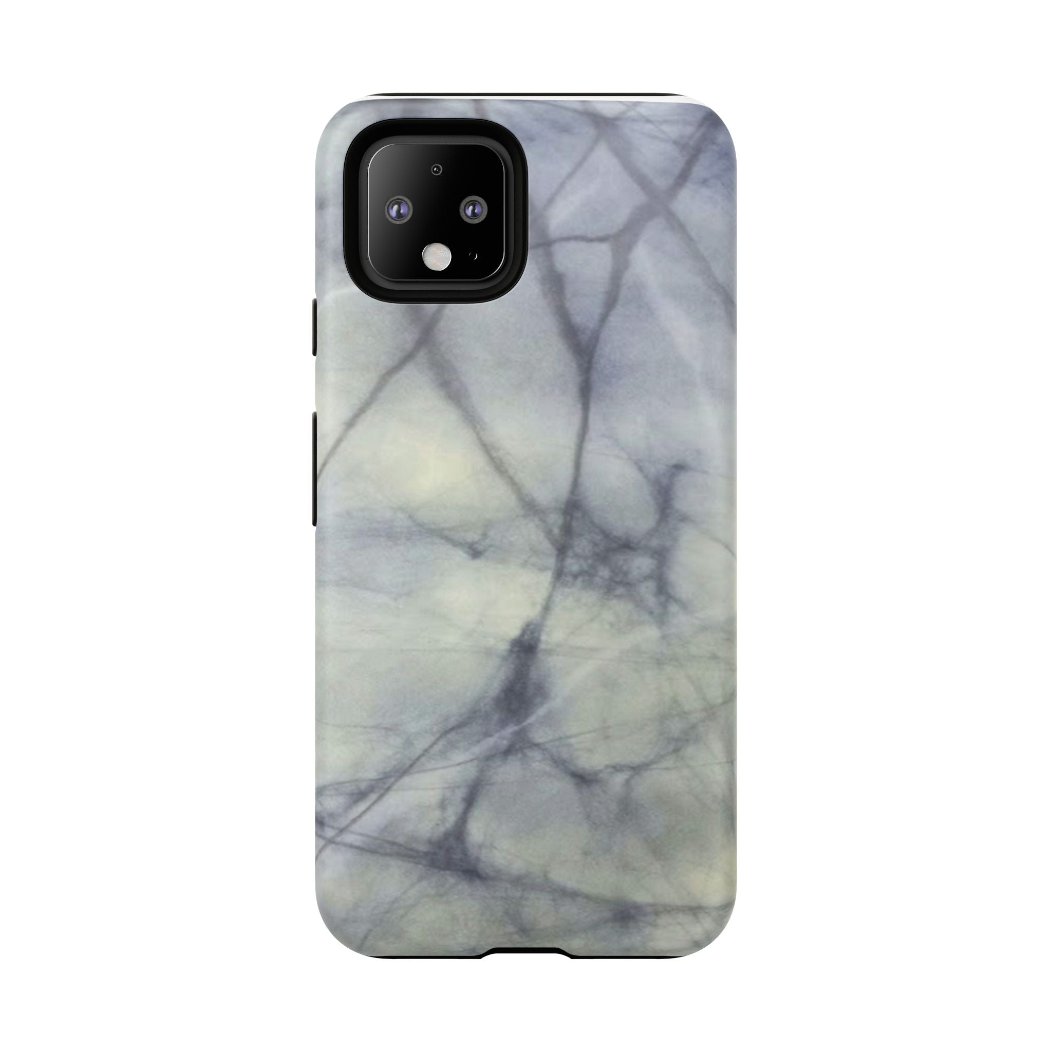 Phone Case, Eye-catching White Marble Look Tough Case by Studio Blitz