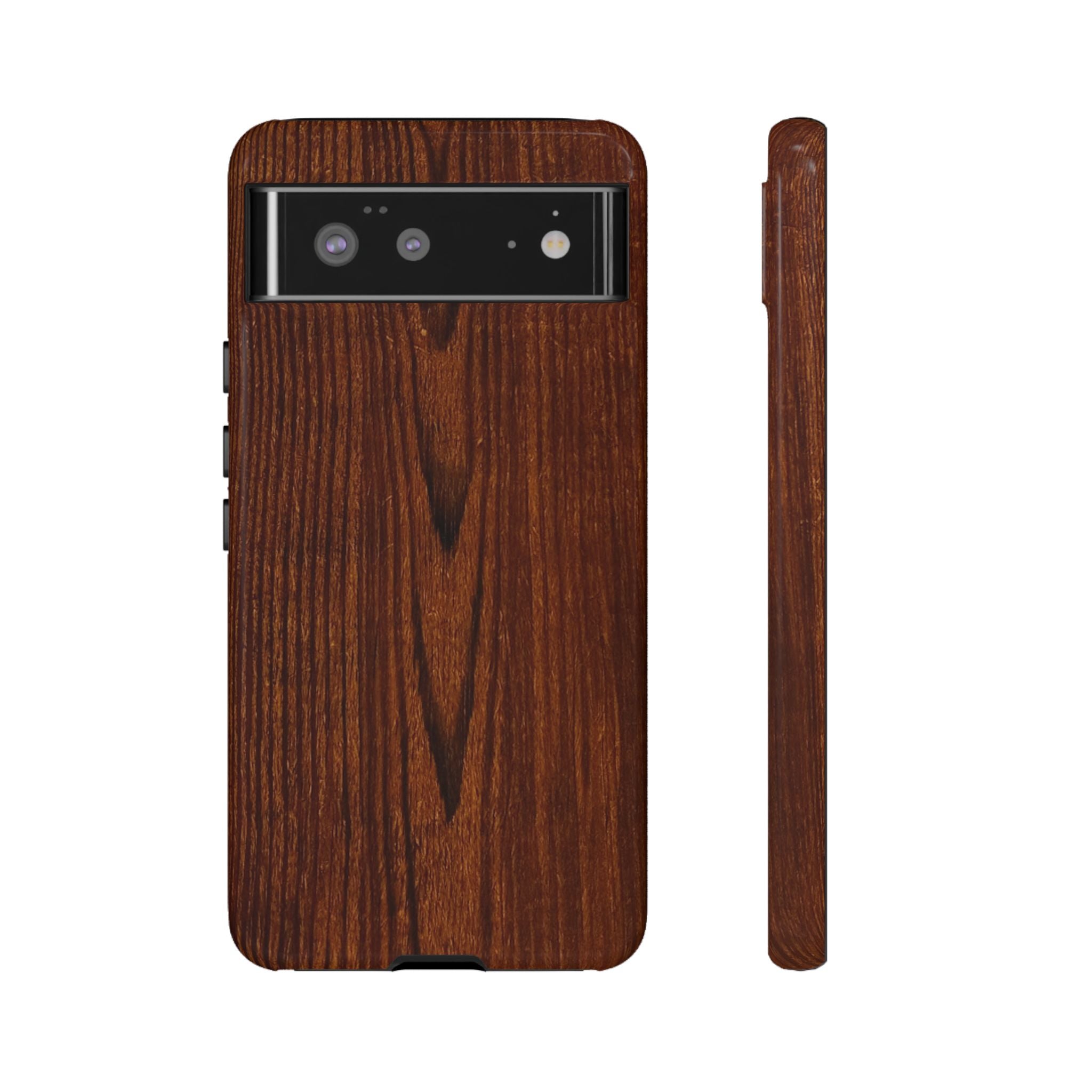 Tough Phone Case in Wooden Design by Studio Blitz