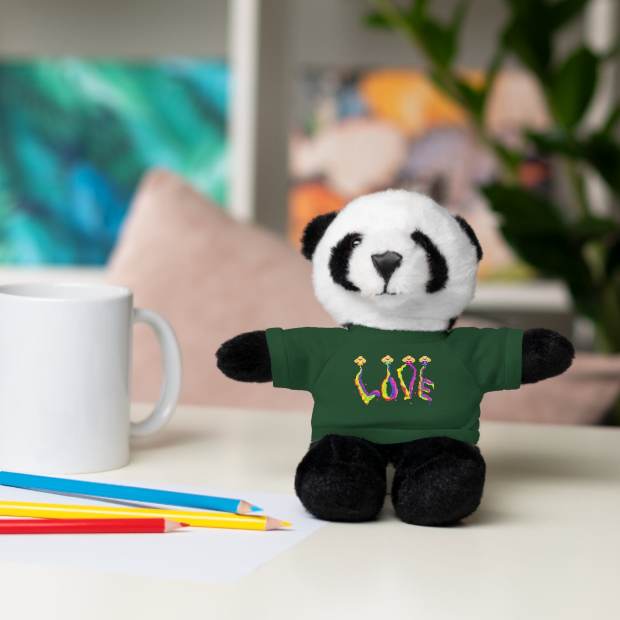 Loveable Stuffed Animals with a Love Tee by Studio Blitz