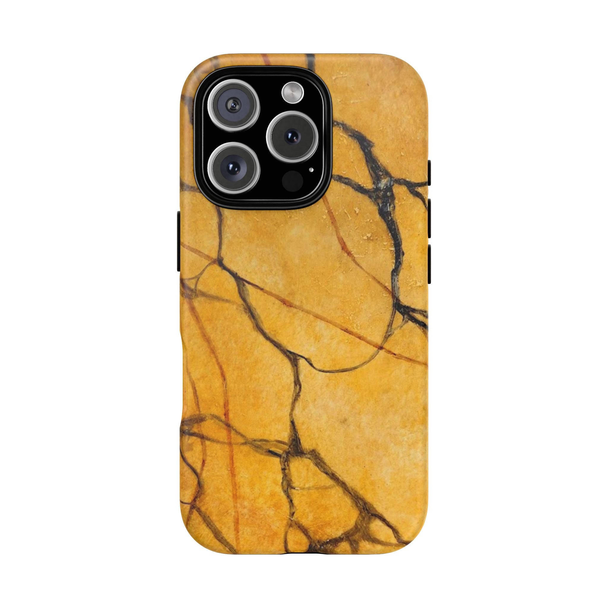 Sexy Gold Marbleized Phone Cases designed by Studio Blitz