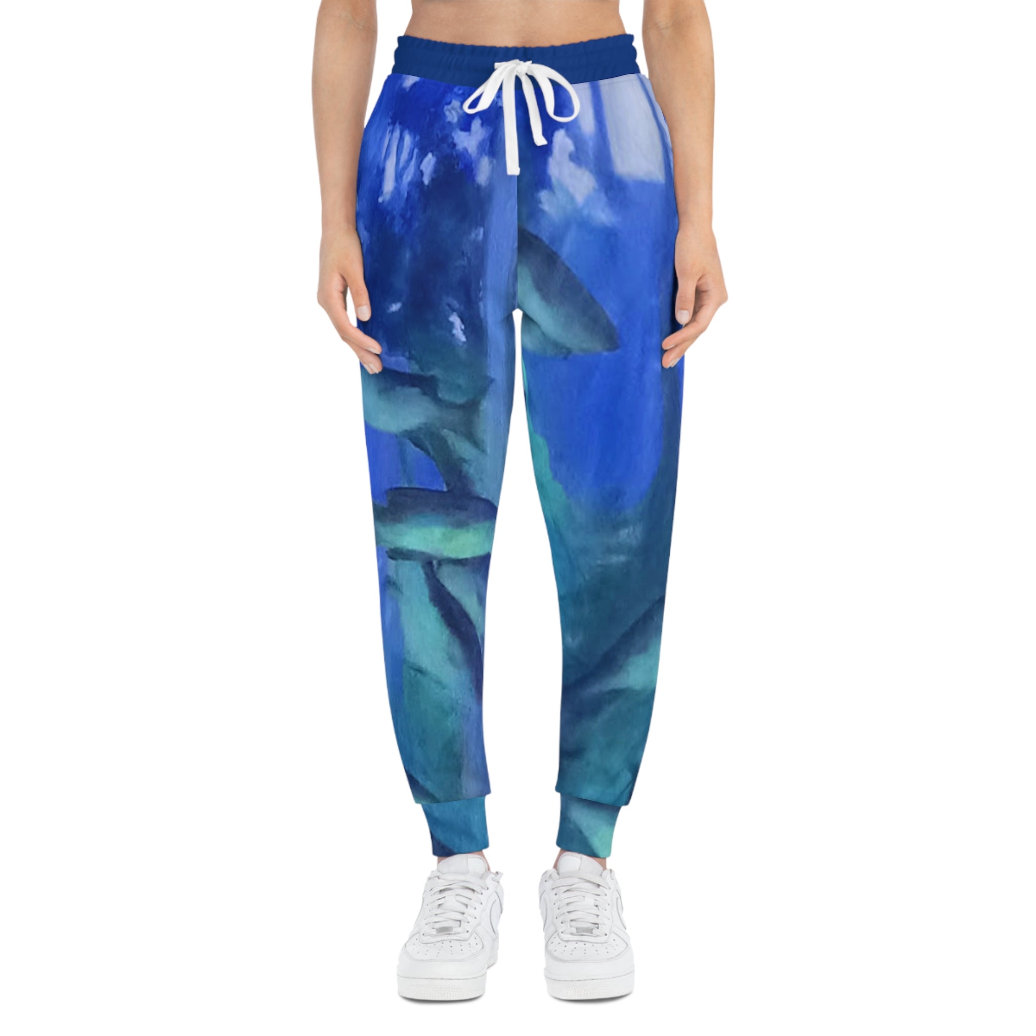 Something Fishy Going On - Athletic Joggers Art Design by Studio Blitz