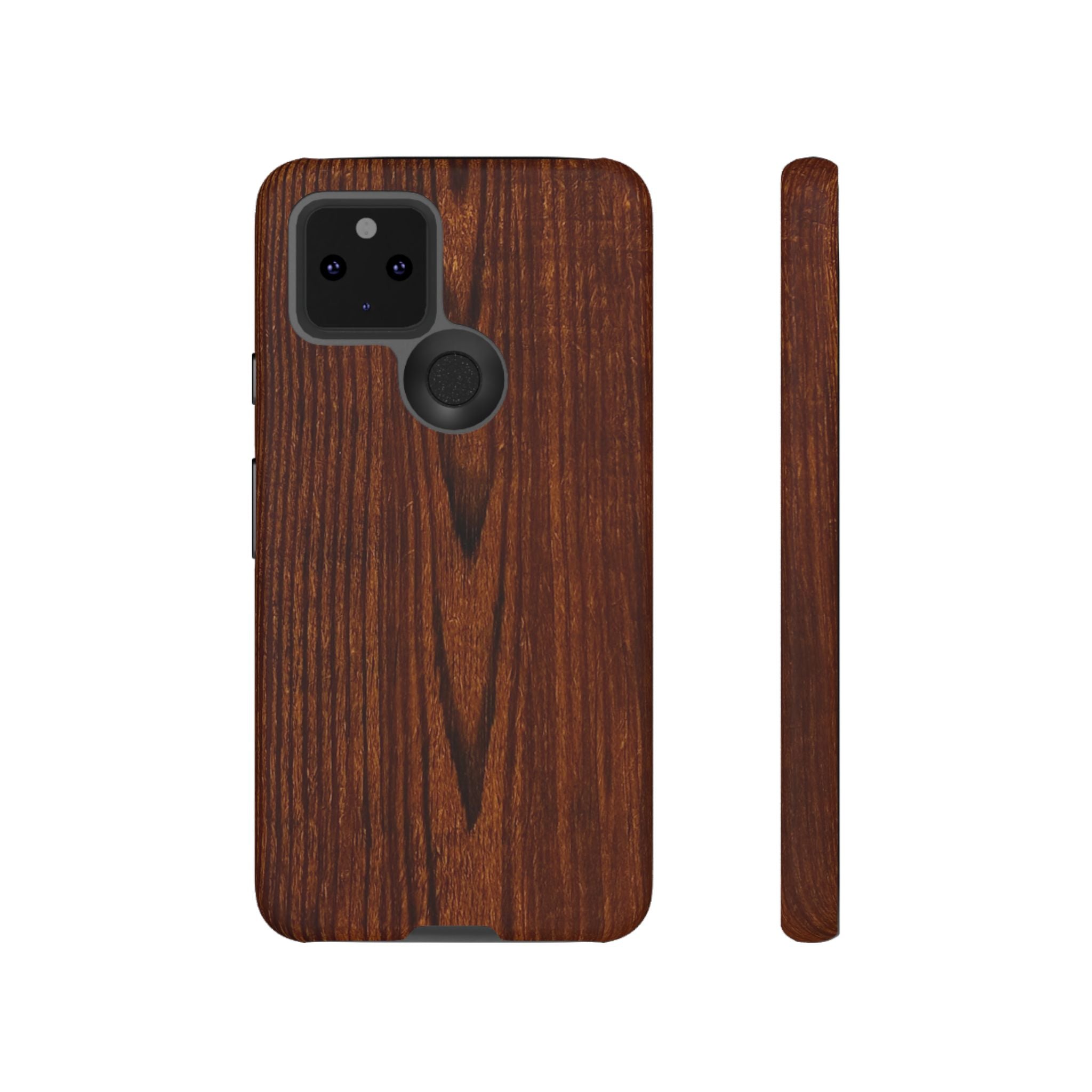 Tough Phone Case in Wooden Design by Studio Blitz