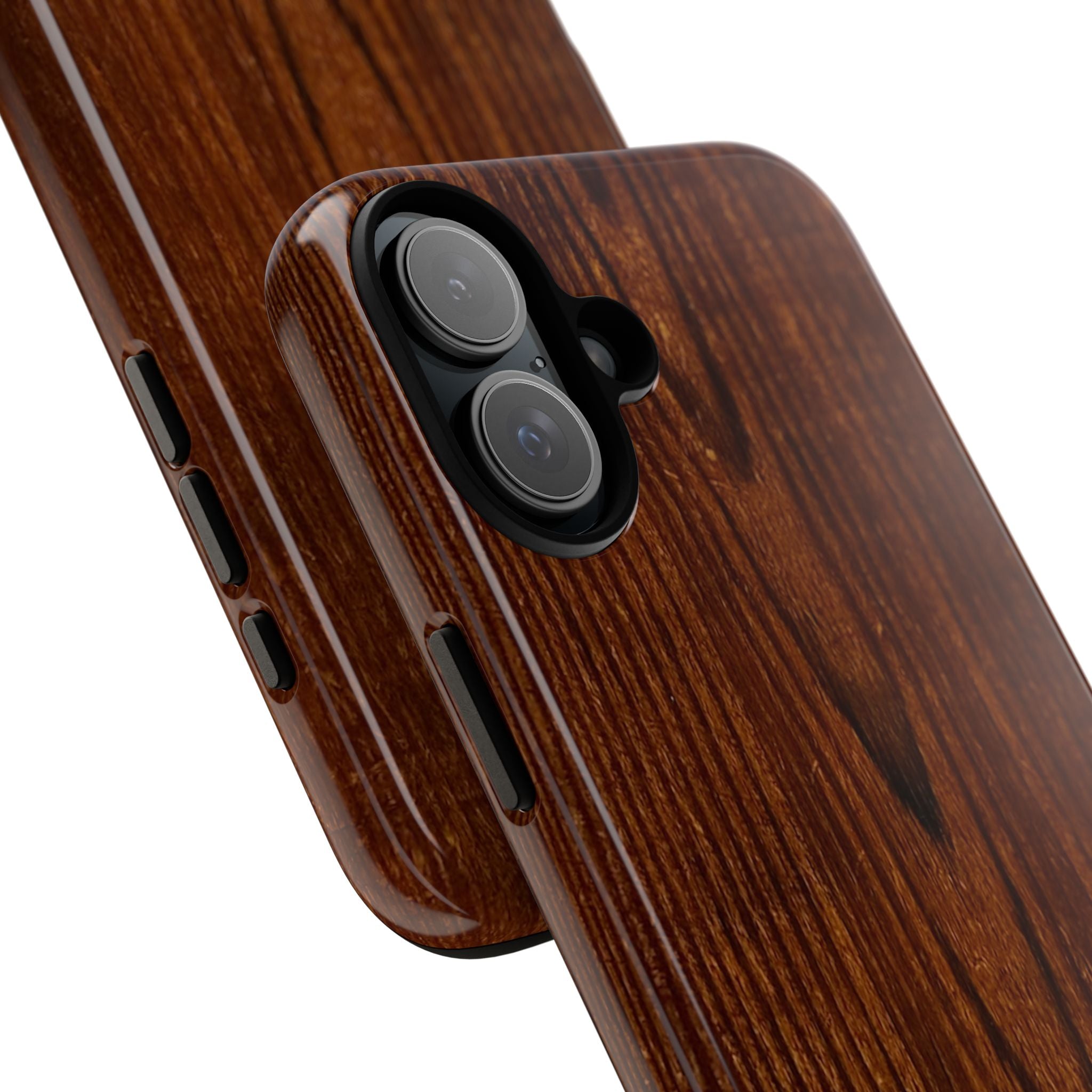 Tough Phone Case in Wooden Design by Studio Blitz