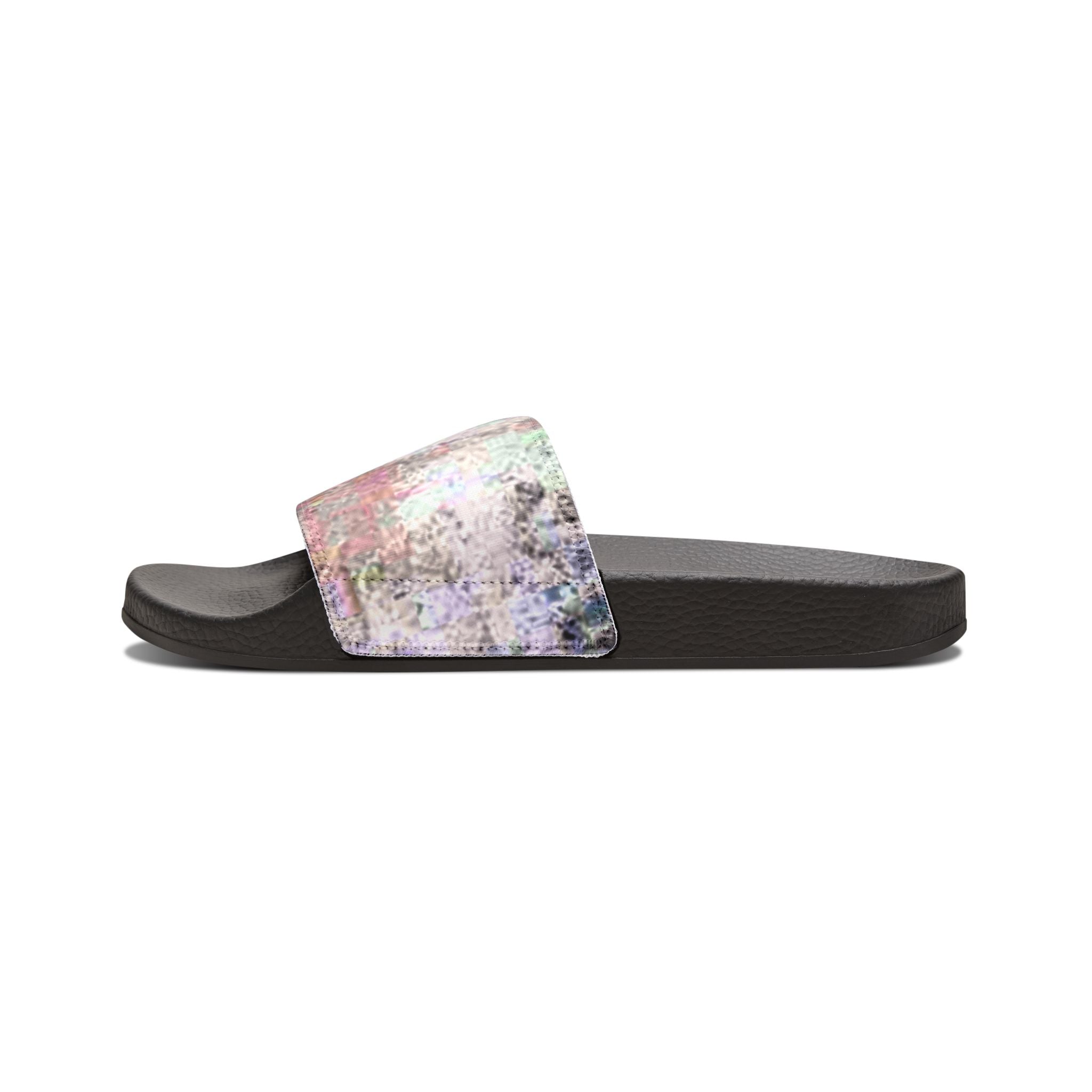 Youth Removable-Strap Sandals with Abstract Art Design by Studio Blitz