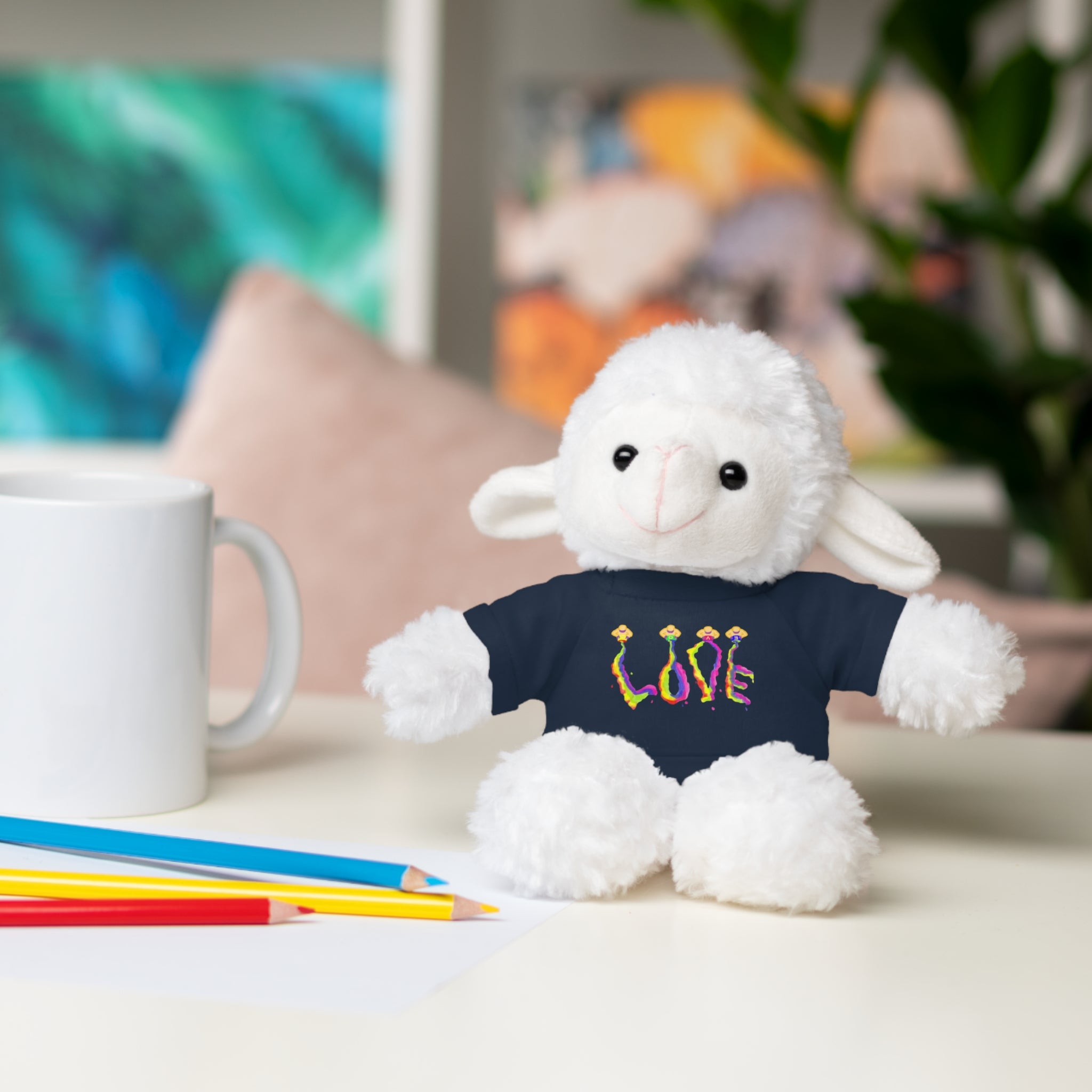 Loveable Stuffed Animals with a Love Tee by Studio Blitz