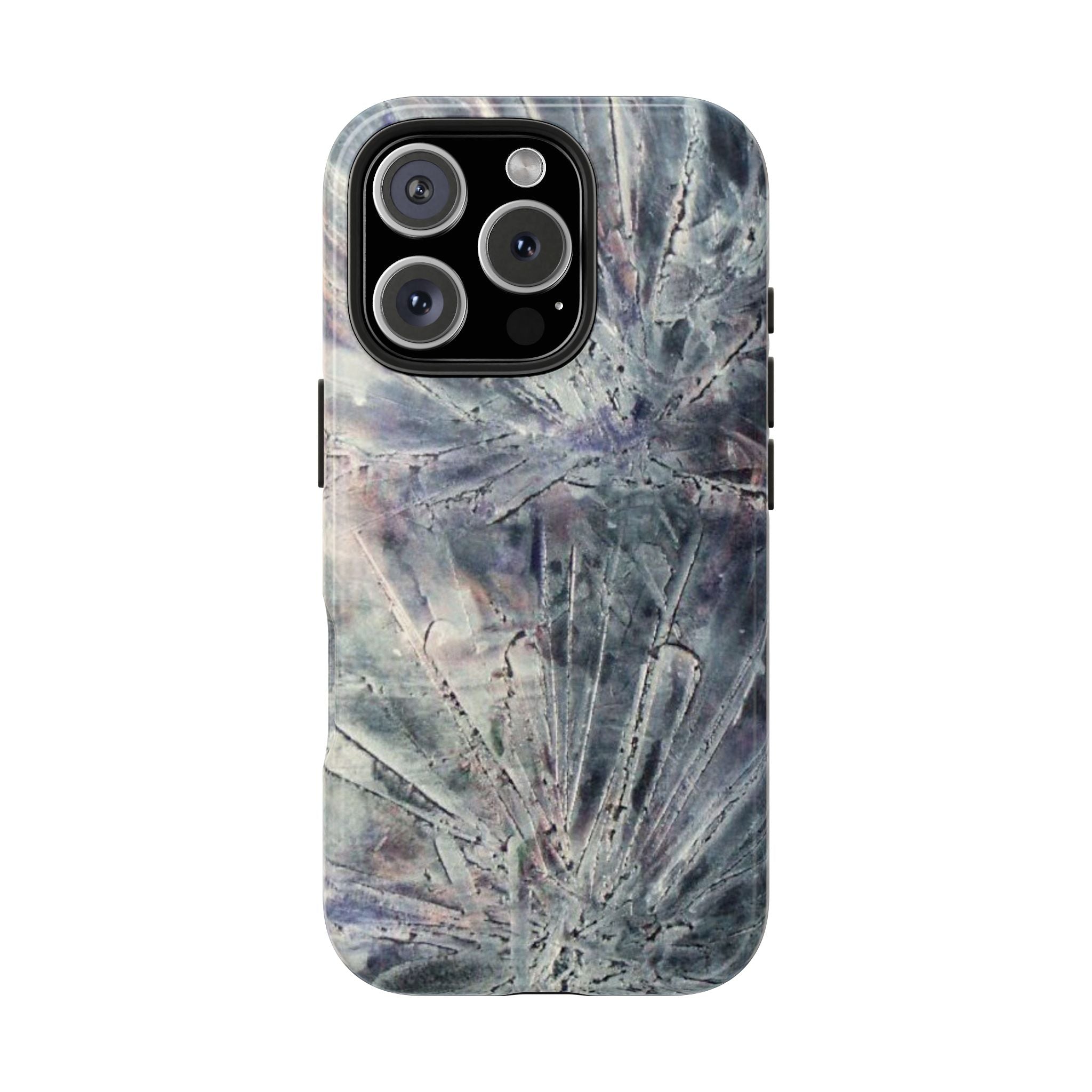 Phone Case with A Burst of Abstract Art Design by Studio Blitz