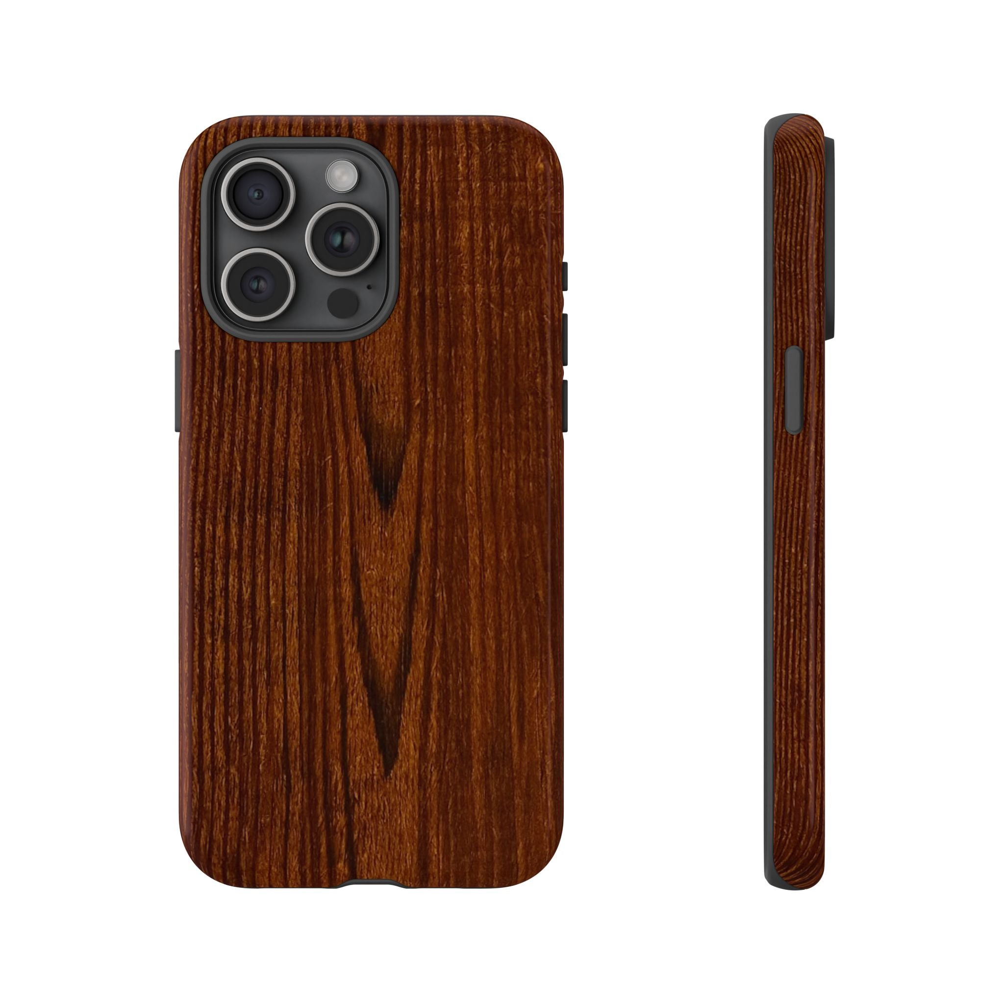 Tough Phone Case in Wooden Design by Studio Blitz