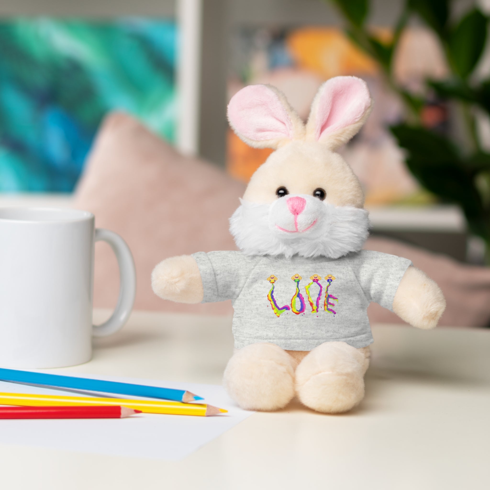 Loveable Stuffed Animals with a Love Tee by Studio Blitz