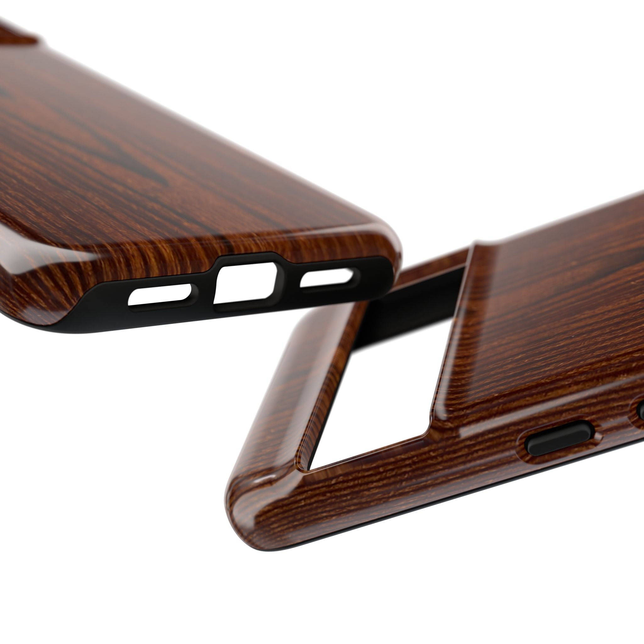 Tough Phone Case in Wooden Design by Studio Blitz