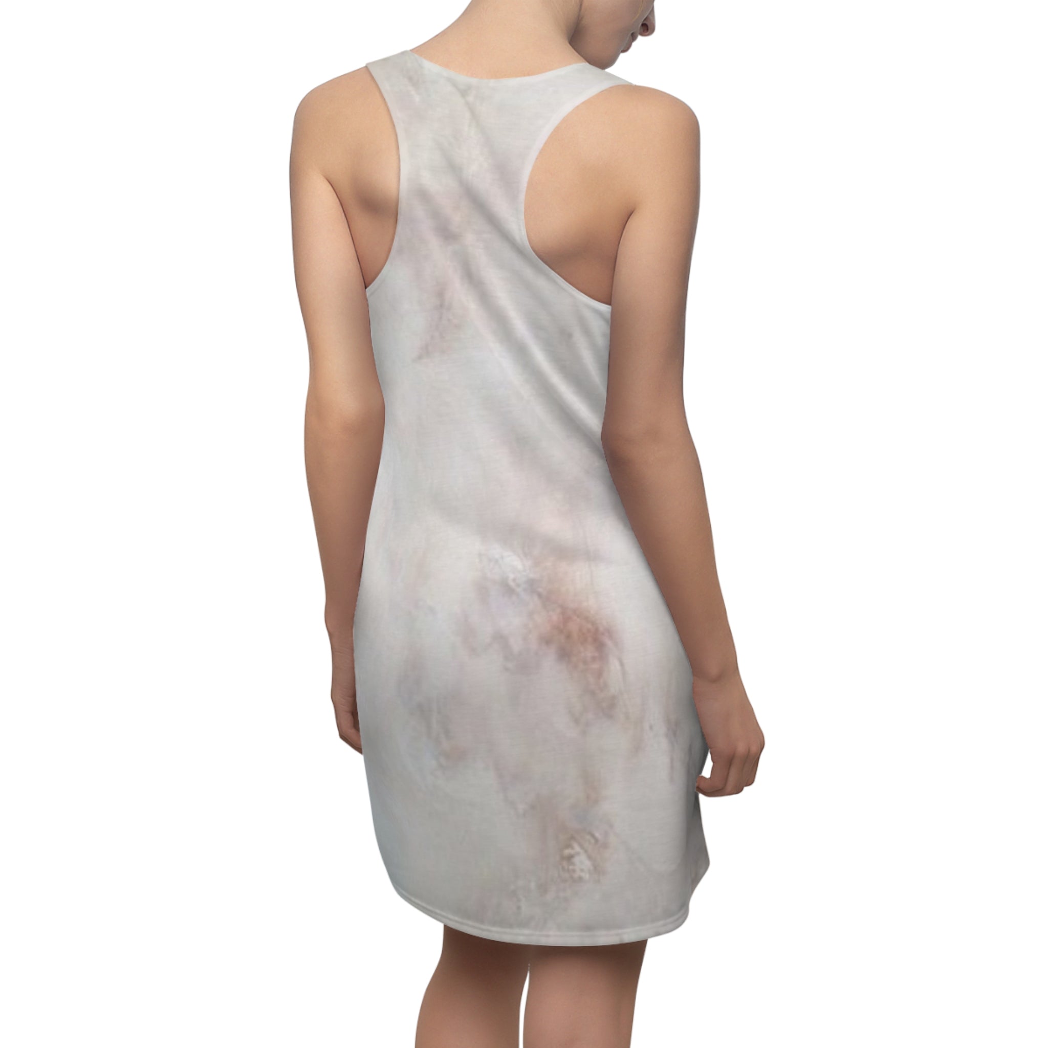 Racerback Dress - Sexy Pink Smear Design by Studio Blitz