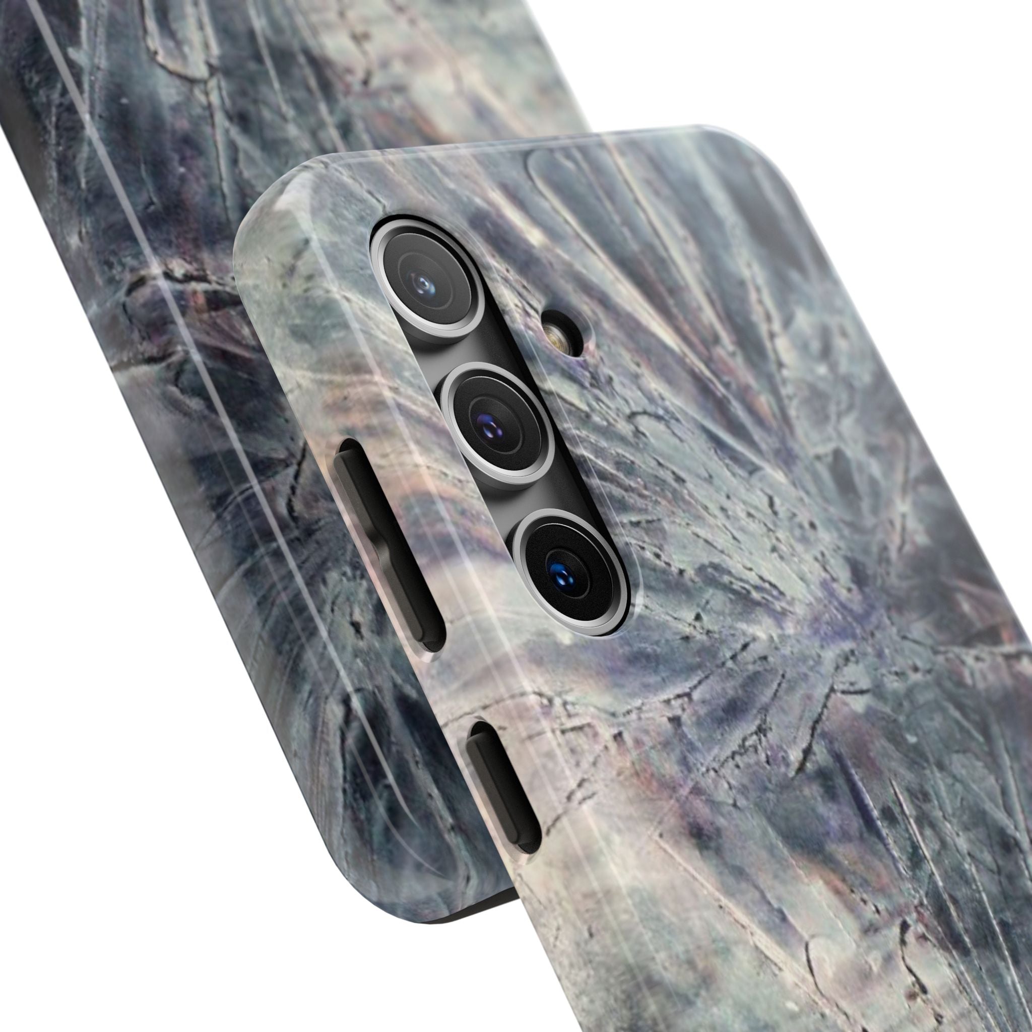 Phone Case with A Burst of Abstract Art Design by Studio Blitz