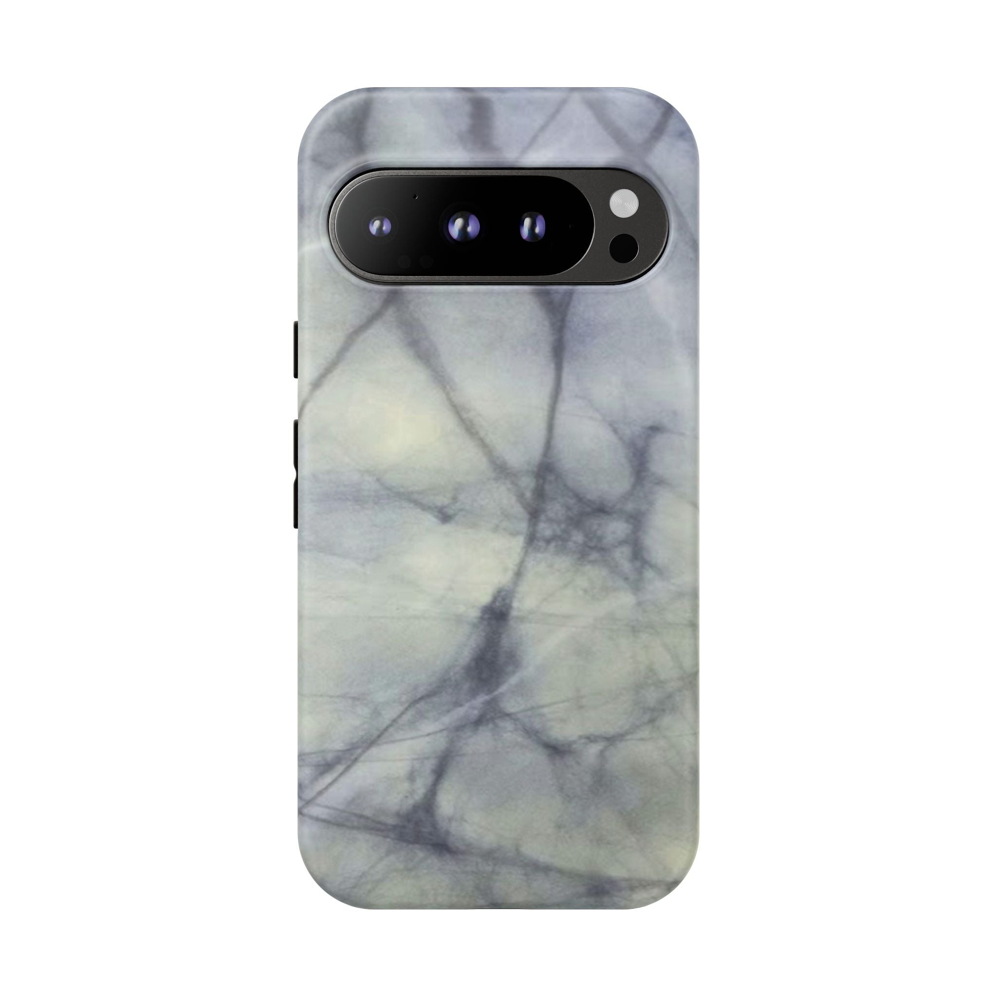 Phone Case, Eye-catching White Marble Look Tough Case by Studio Blitz