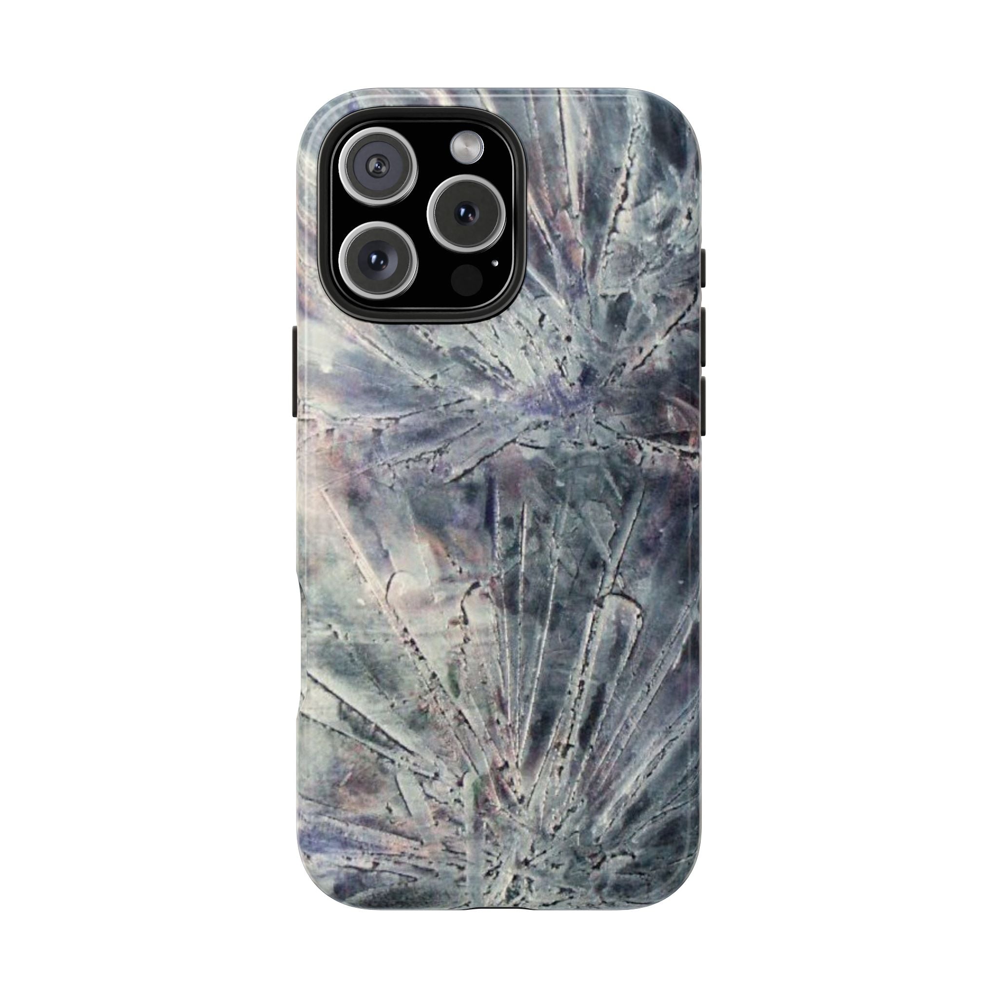 Phone Case with A Burst of Abstract Art Design by Studio Blitz