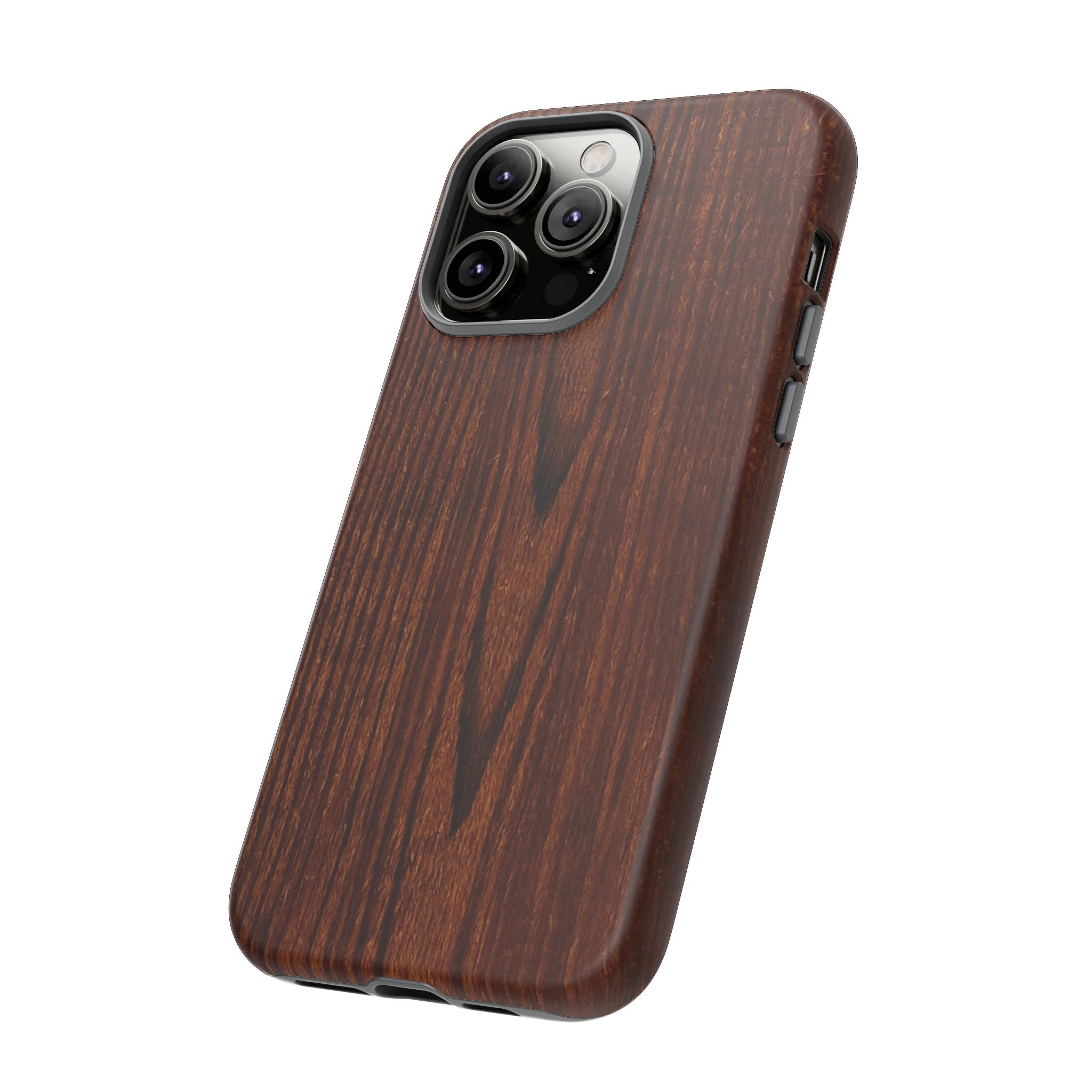 Tough Phone Case in Wooden Design by Studio Blitz