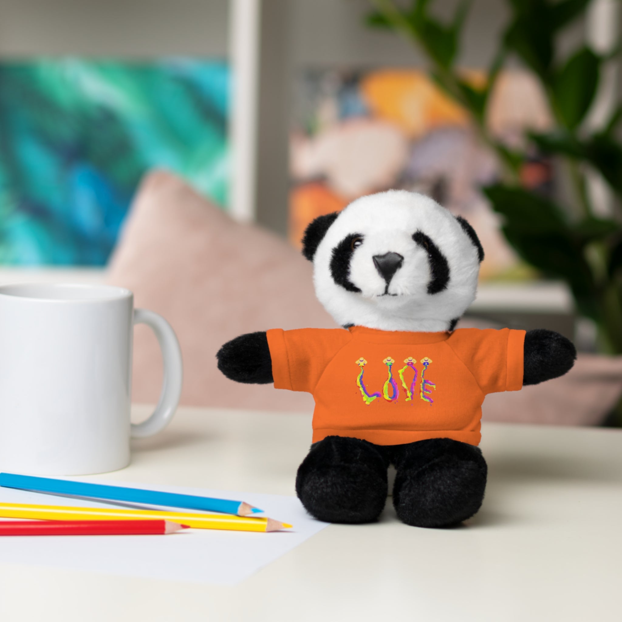 Loveable Stuffed Animals with a Love Tee by Studio Blitz