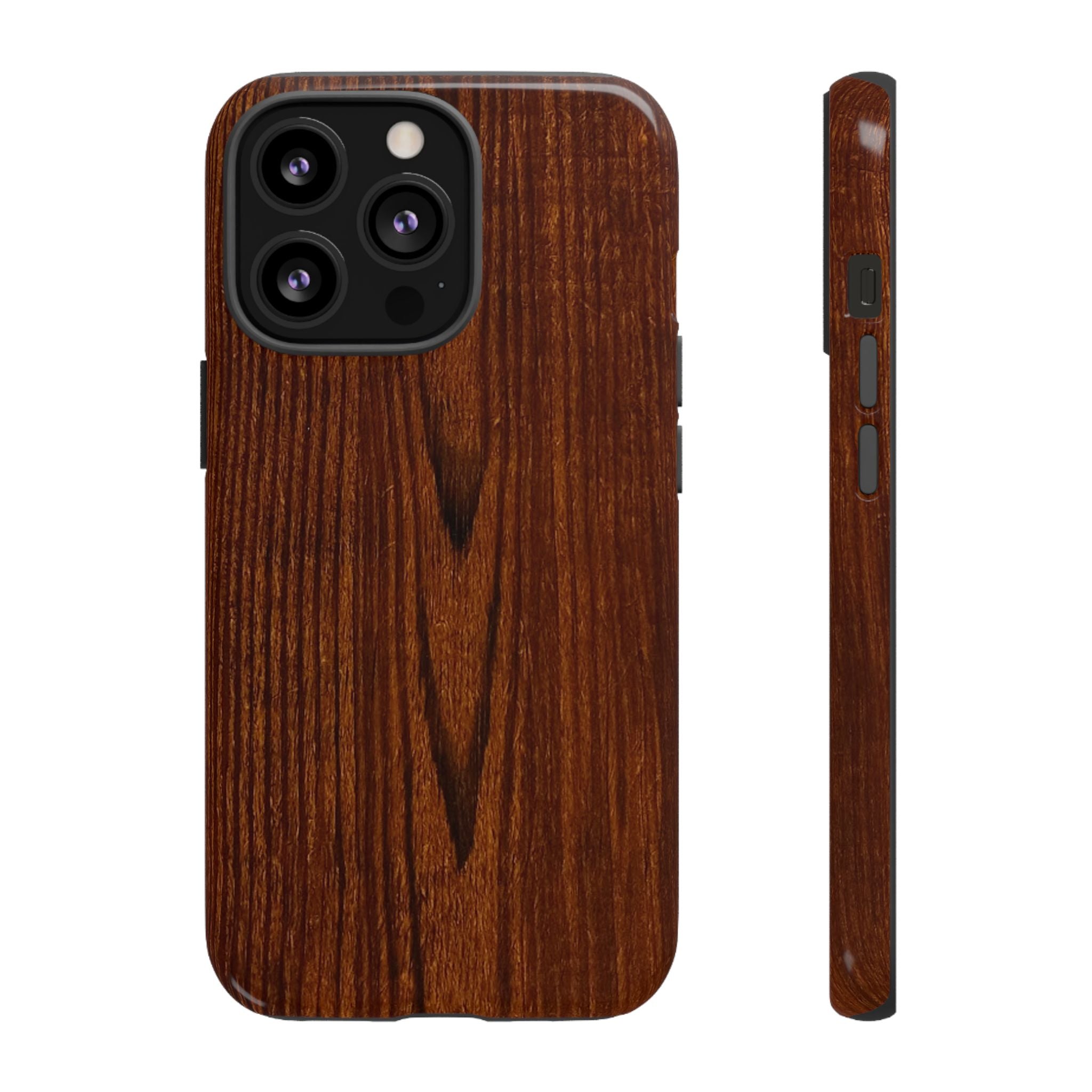 Tough Phone Case in Wooden Design by Studio Blitz