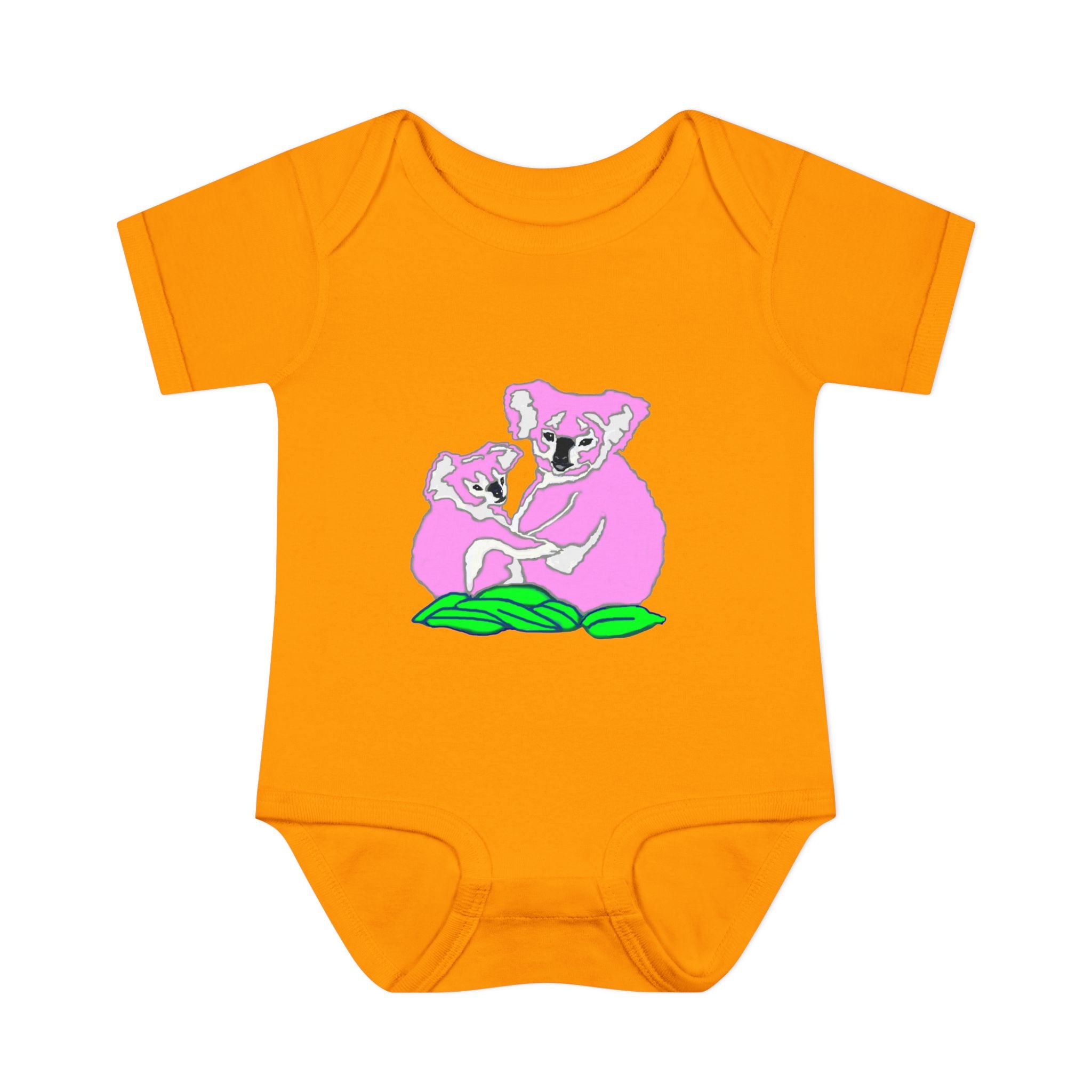 So Cute Pink Koalas designed by Studio Blitz Infant to 24 Mo. Bodysuit
