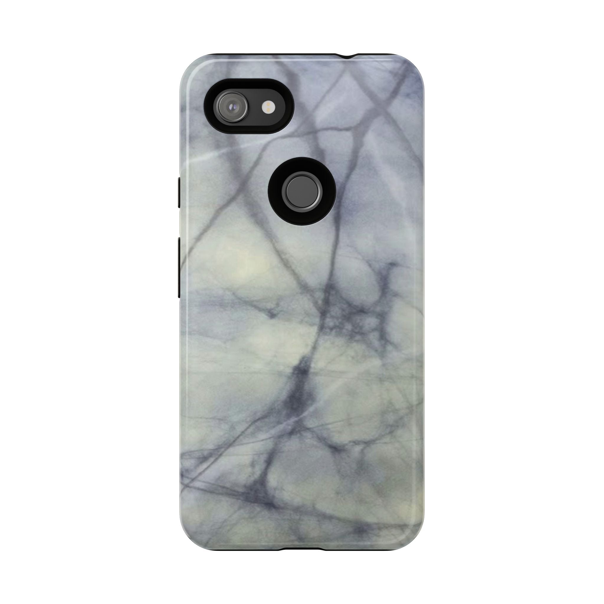 Phone Case, Eye-catching White Marble Look Tough Case by Studio Blitz