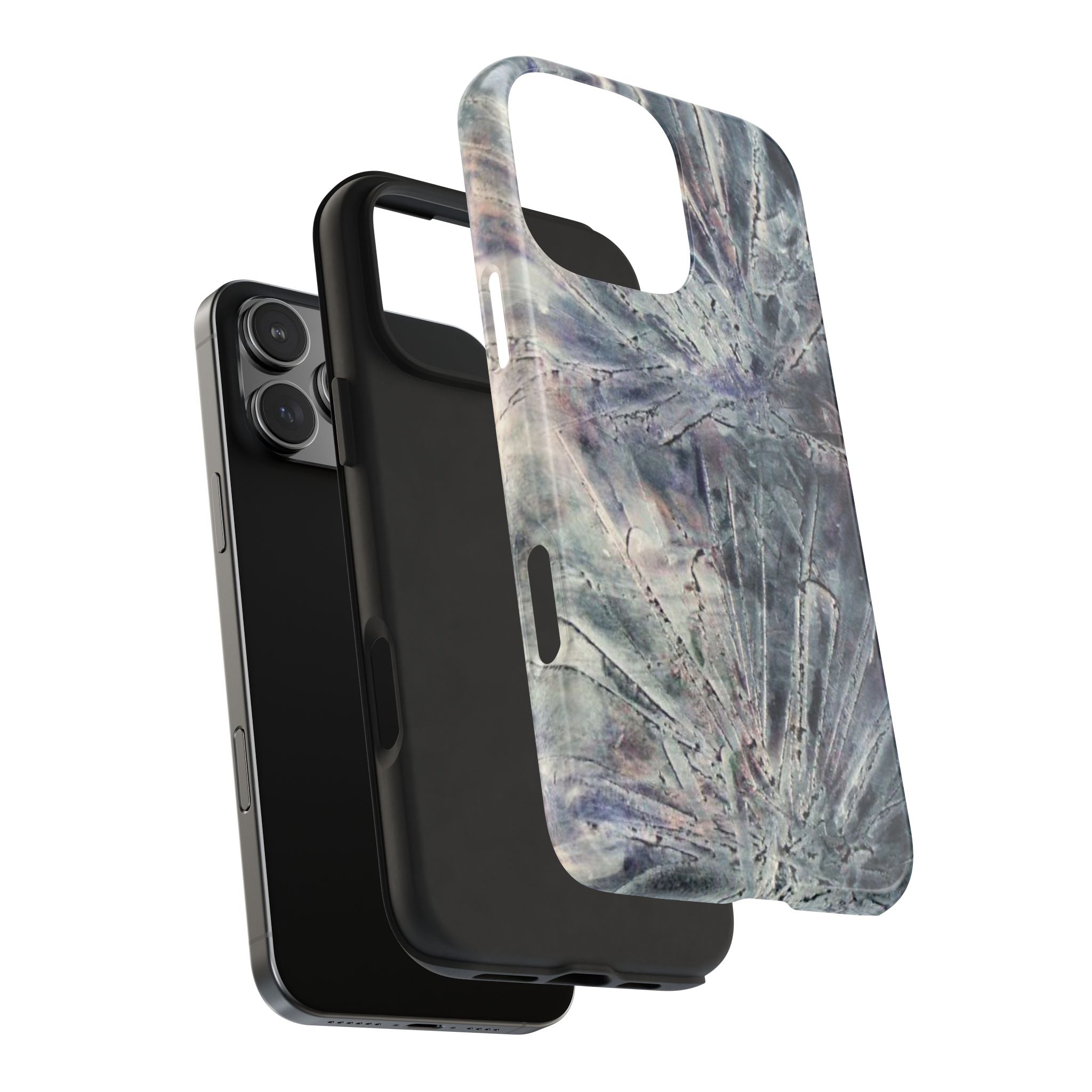Phone Case with A Burst of Abstract Art Design by Studio Blitz