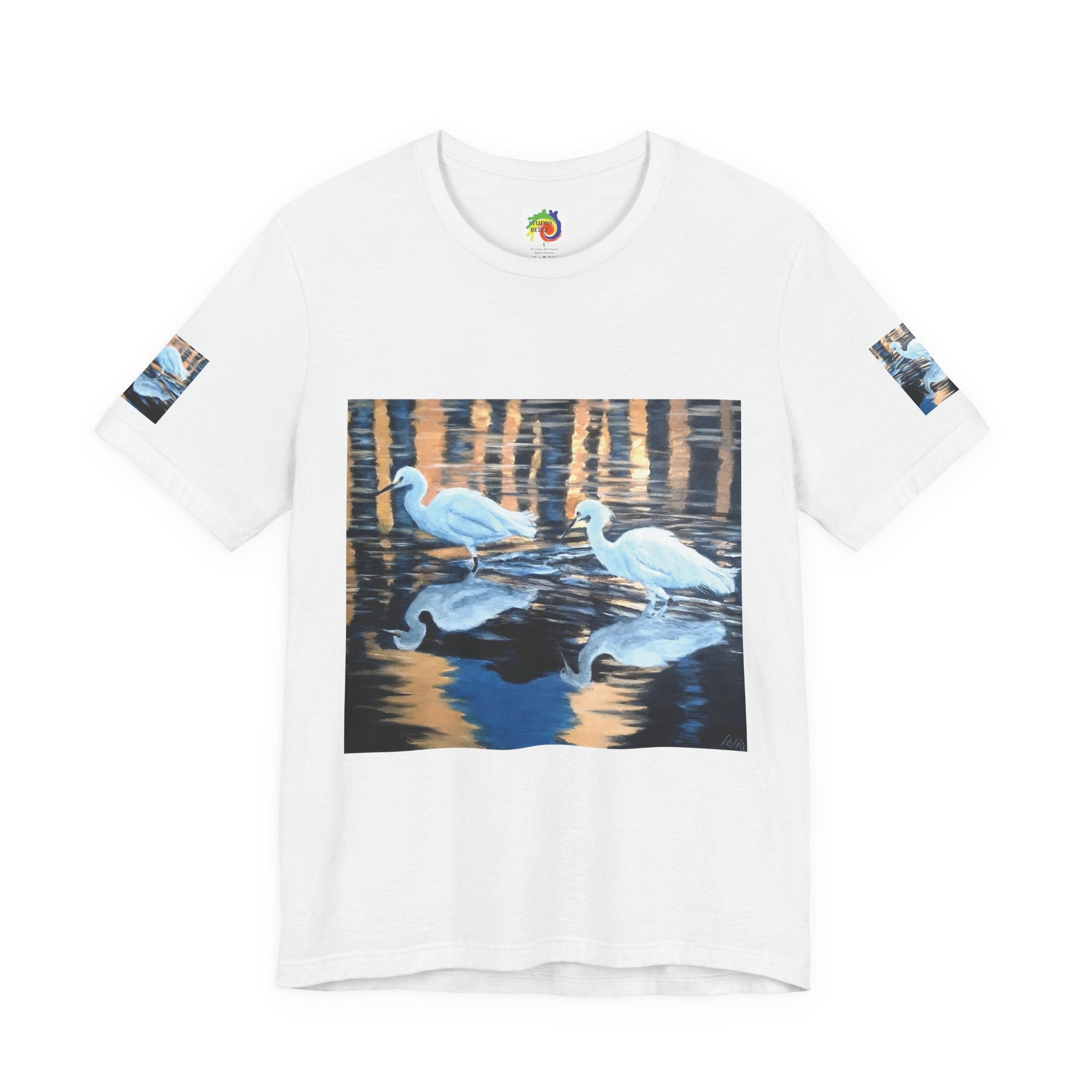 Egret Reflection Unisex Tee
