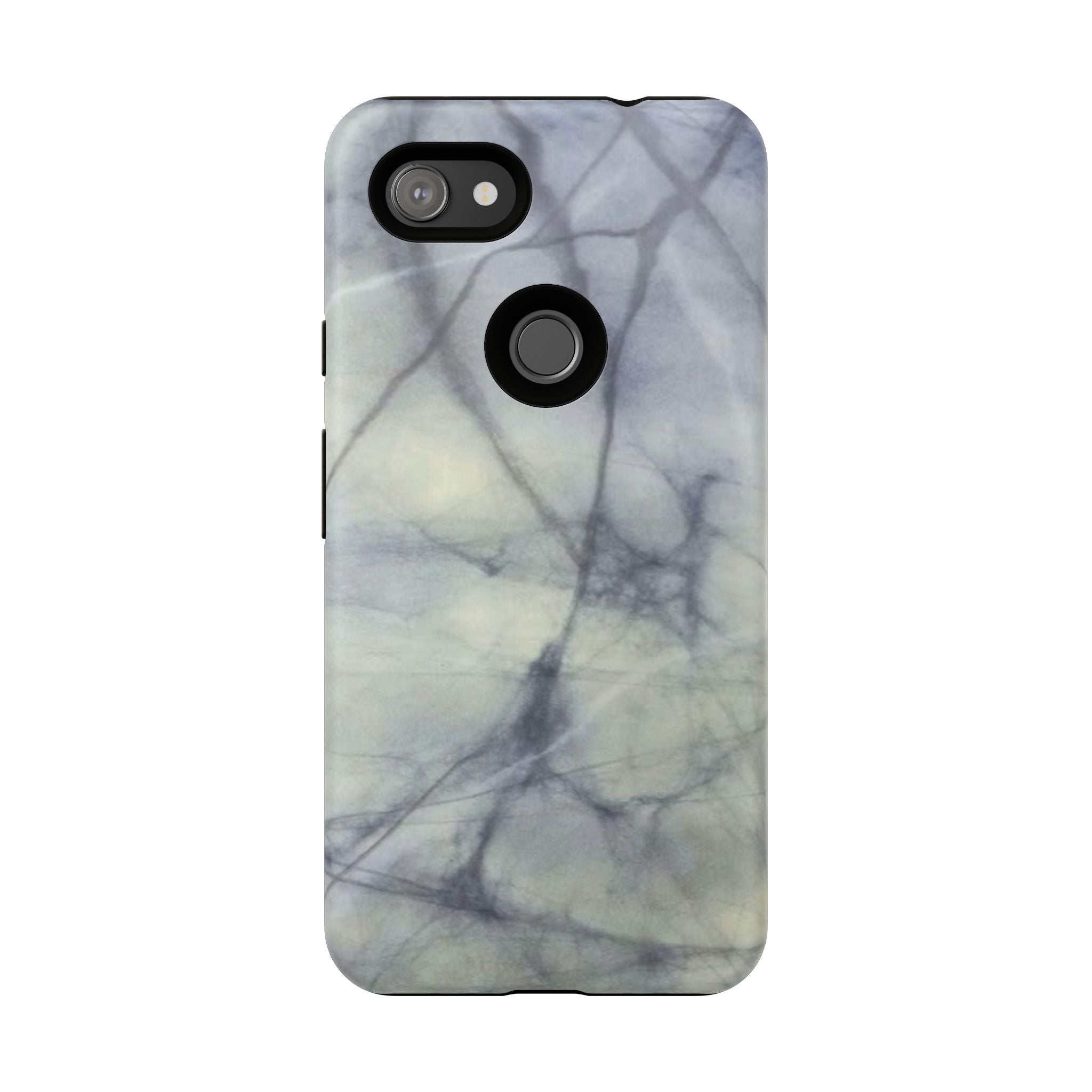 Phone Case, Eye-catching White Marble Look Tough Case by Studio Blitz