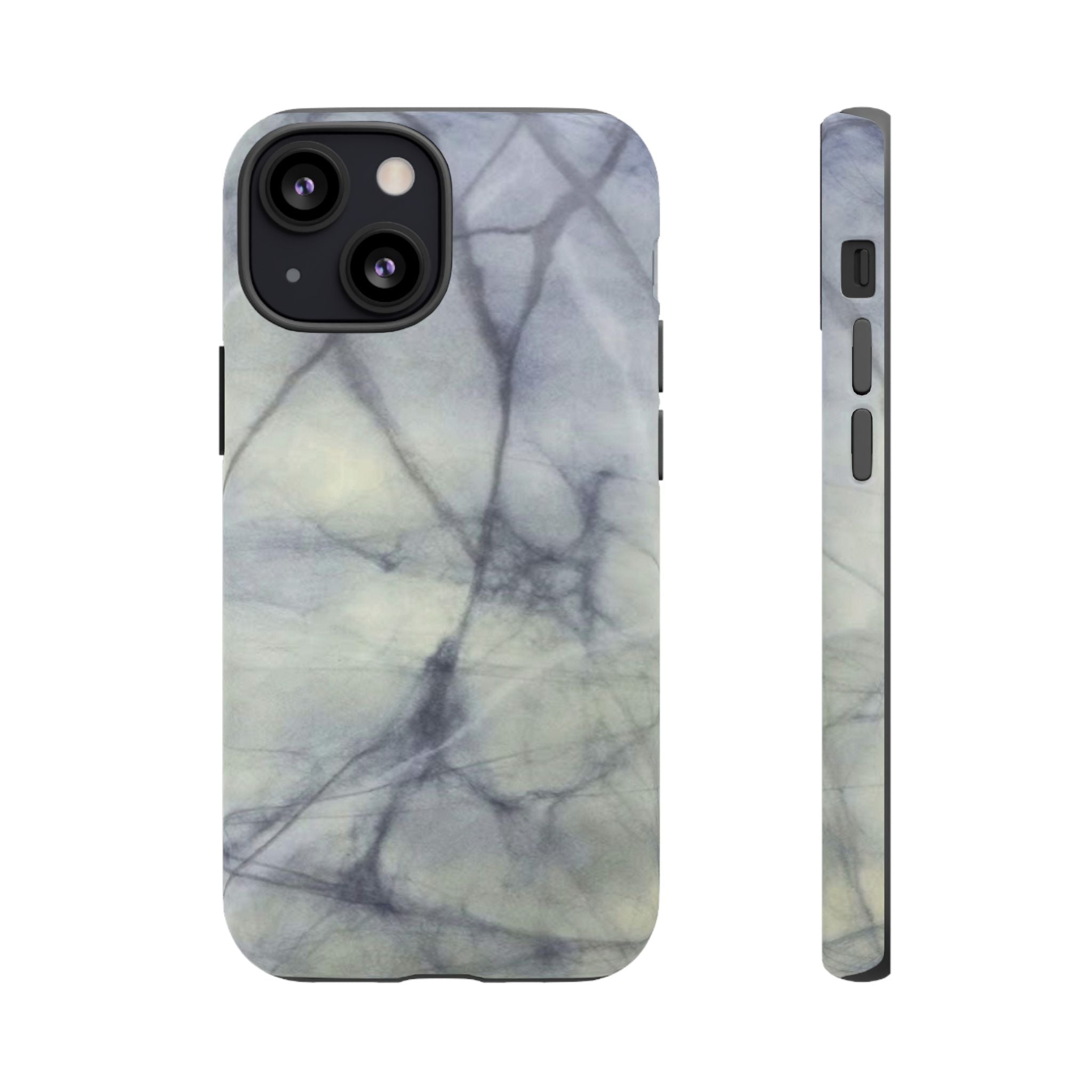 Phone Case, Eye-catching White Marble Look Tough Case by Studio Blitz