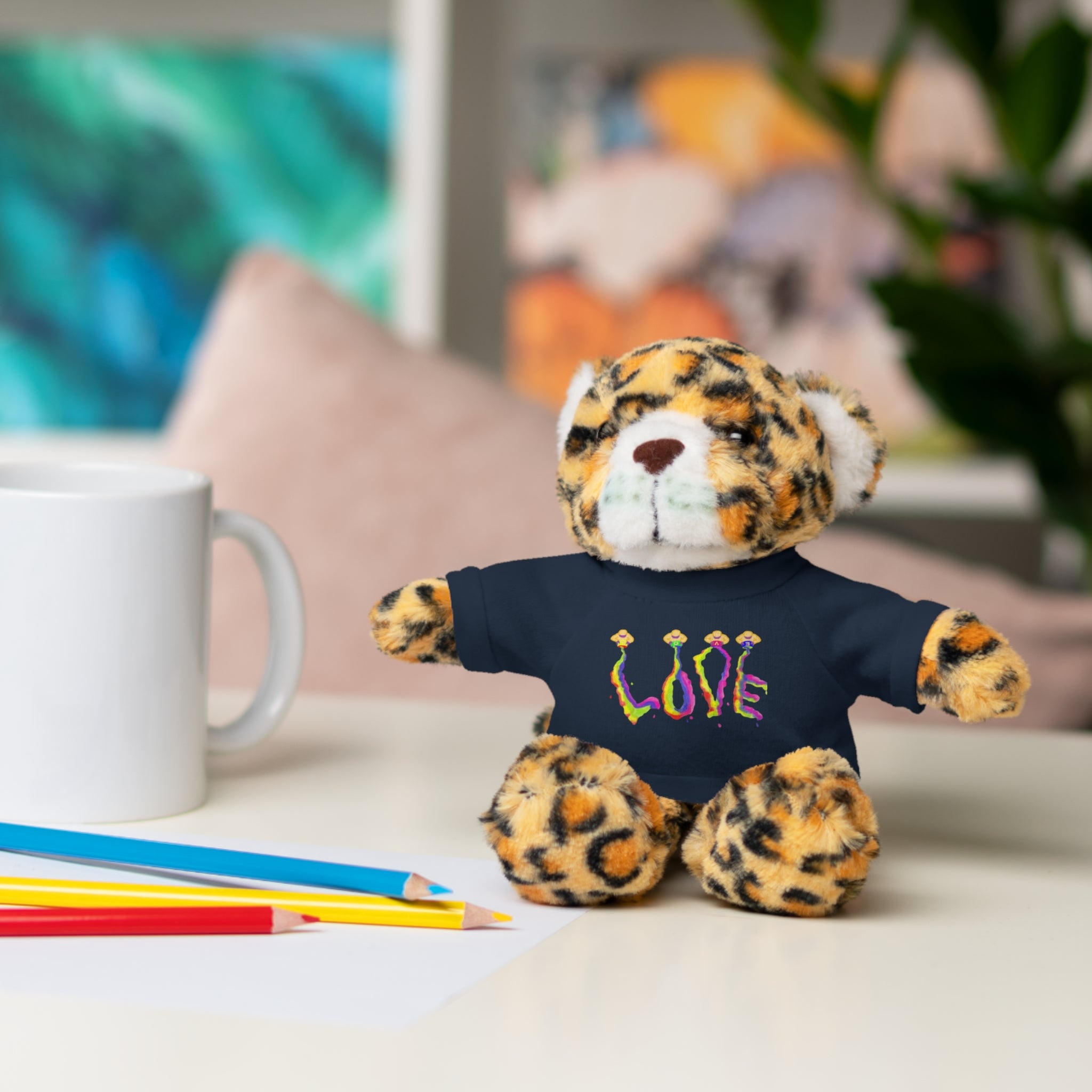 Loveable Stuffed Animals with a Love Tee by Studio Blitz