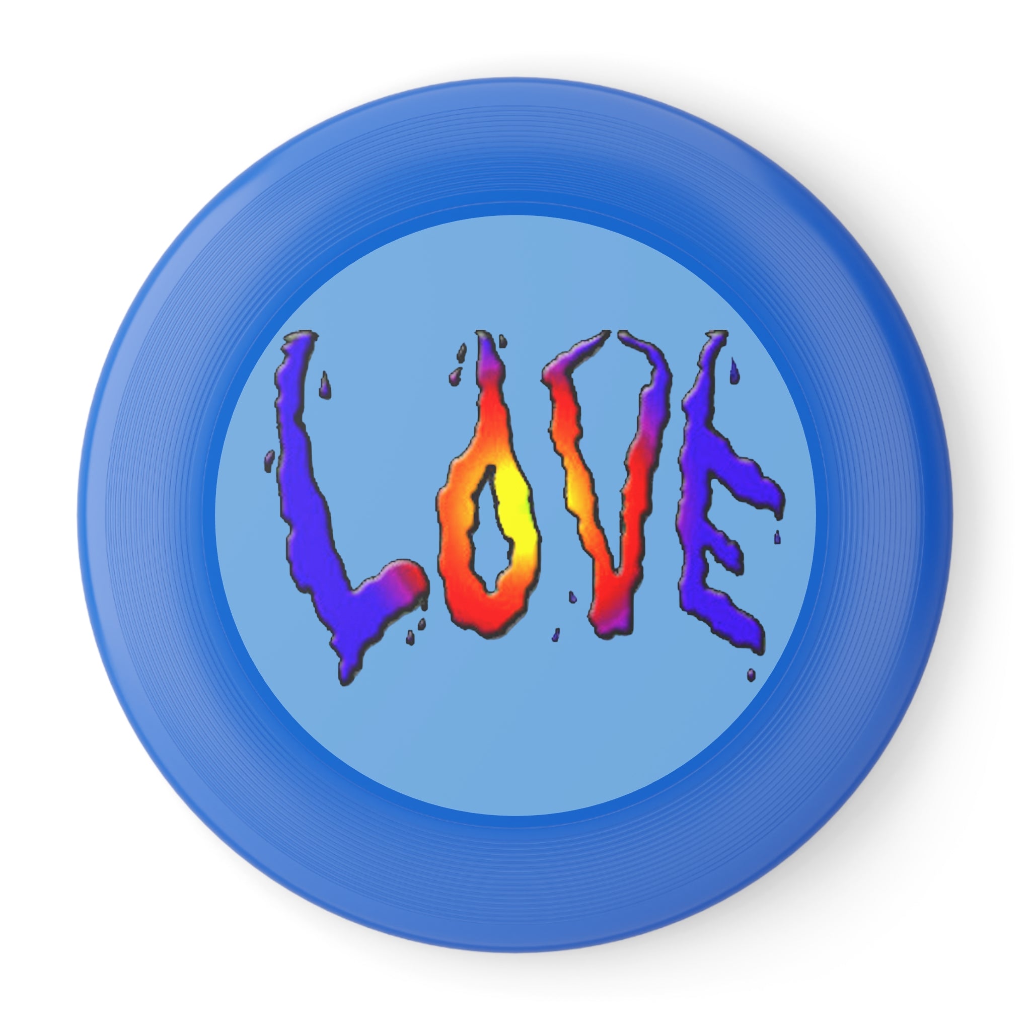 The Colorful LOVE Frisbee Designed by Studio Blitz