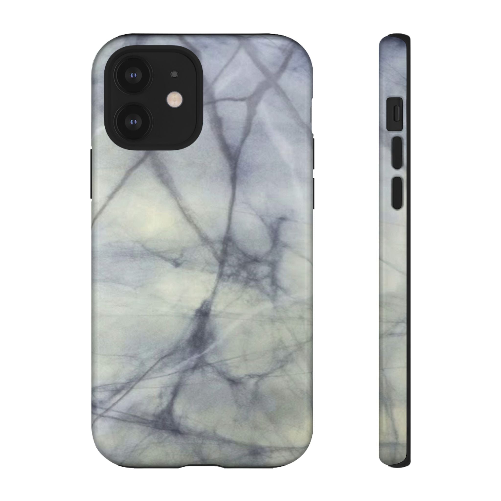Phone Case, Eye-catching White Marble Look Tough Case by Studio Blitz