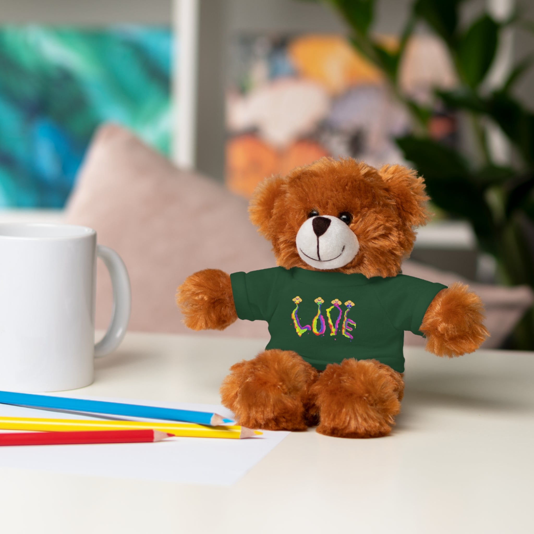 Loveable Stuffed Animals with a Love Tee by Studio Blitz